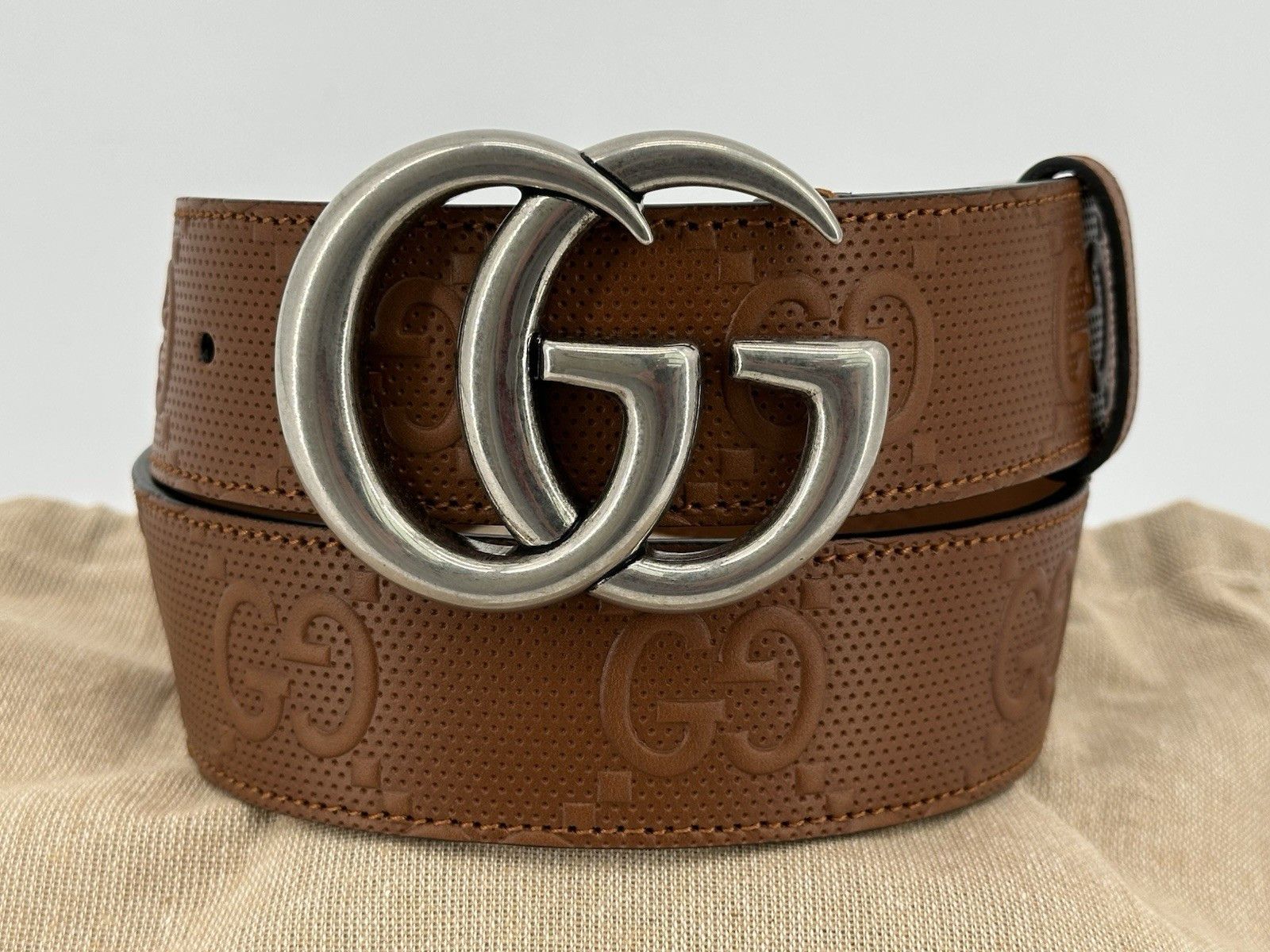 Gucci Gucci New Belt Size-75cm Size 28 - 1 Thumbnail
