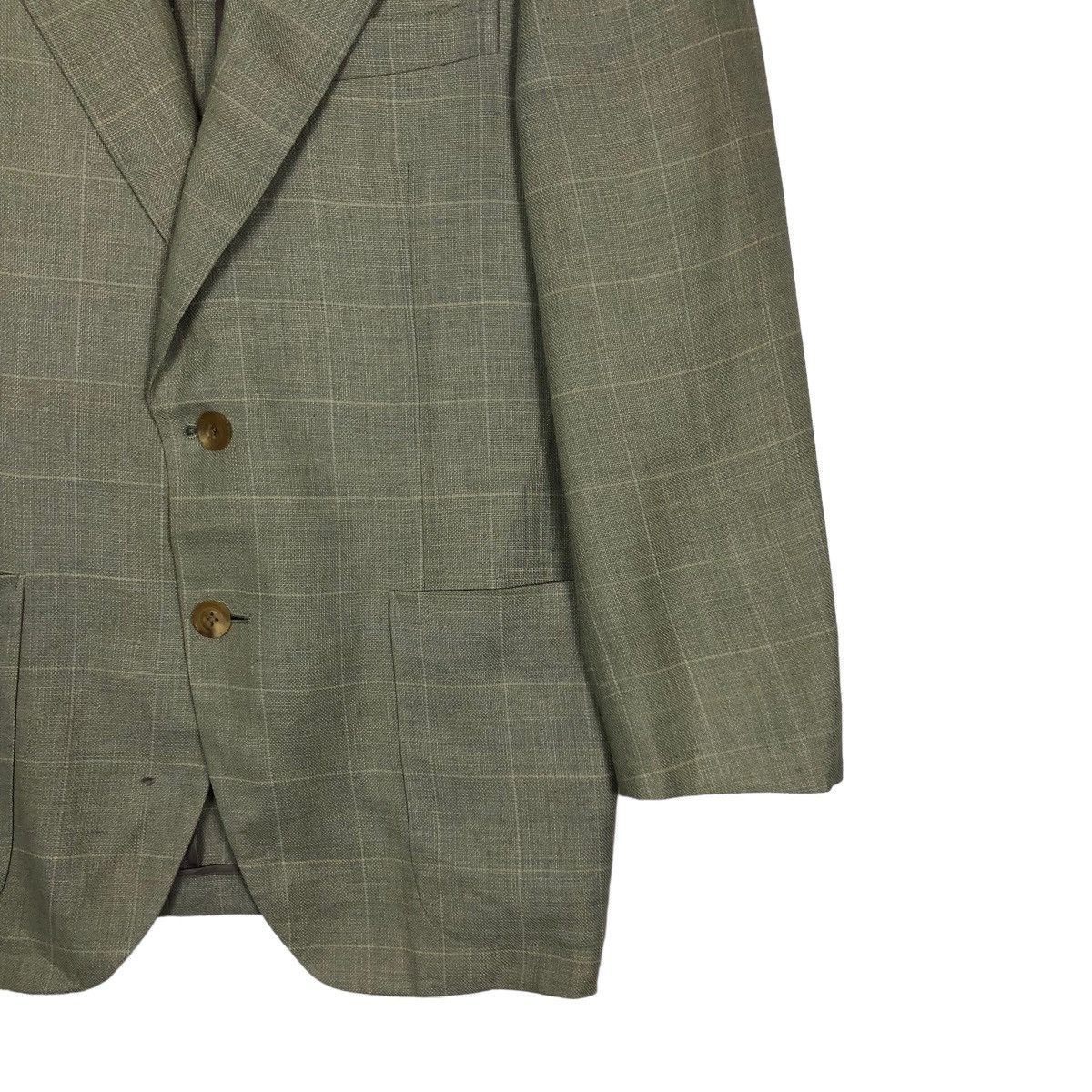 Burberry 🔥 Double Breast Coats Jacket Burberry Nova Check Tartan Size US M / EU 48-50 / 2 - 5 Thumbnail