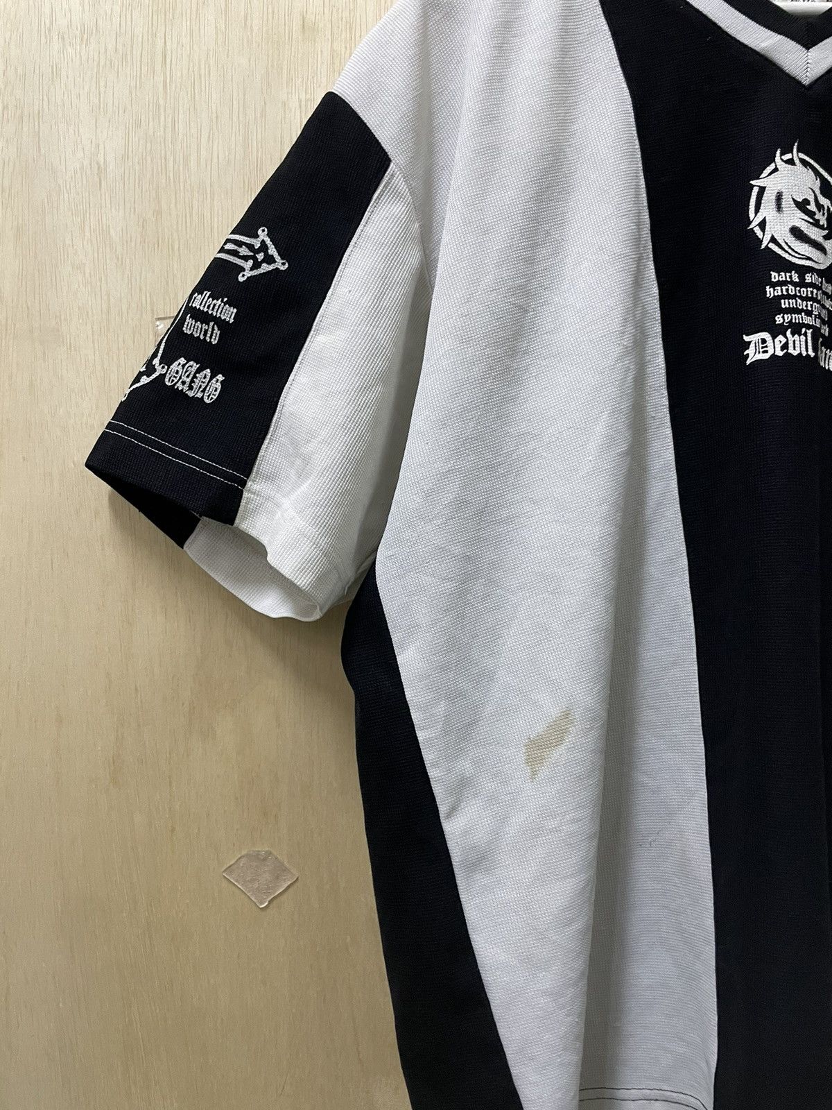 Affliction × Vintage 🏴‍☠️Vintage Y2K All Over Print Cross T-Shirt Size US L / EU 52-54 / 3 - 2 Thumbnail