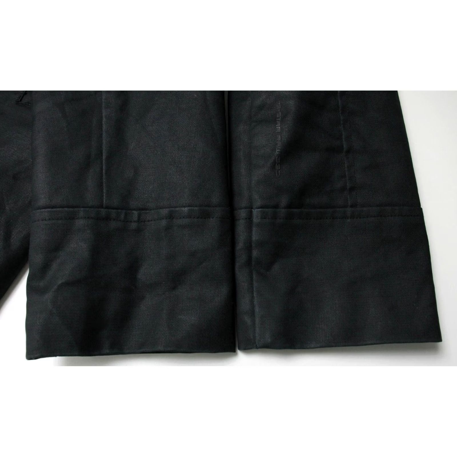 G-Star G-STAR Decoy Garber Trench Jacket Men's XL Button Up Pockets Black (Jacket) Size US XL / EU 56 / 4 - 6 Thumbnail