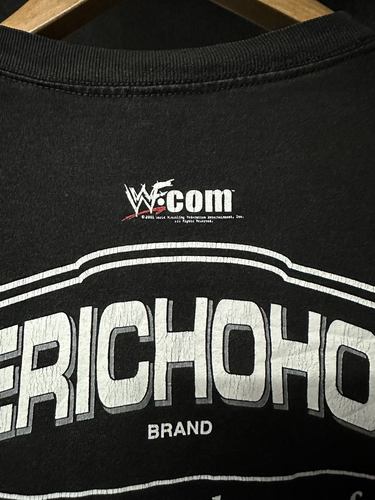 Vintage × WCW/nWo × WWF Vintage Jerichohol Y2j Wwf Faded Oversize Tee Size US XXL / EU 58 / 5 - 8 Thumbnail