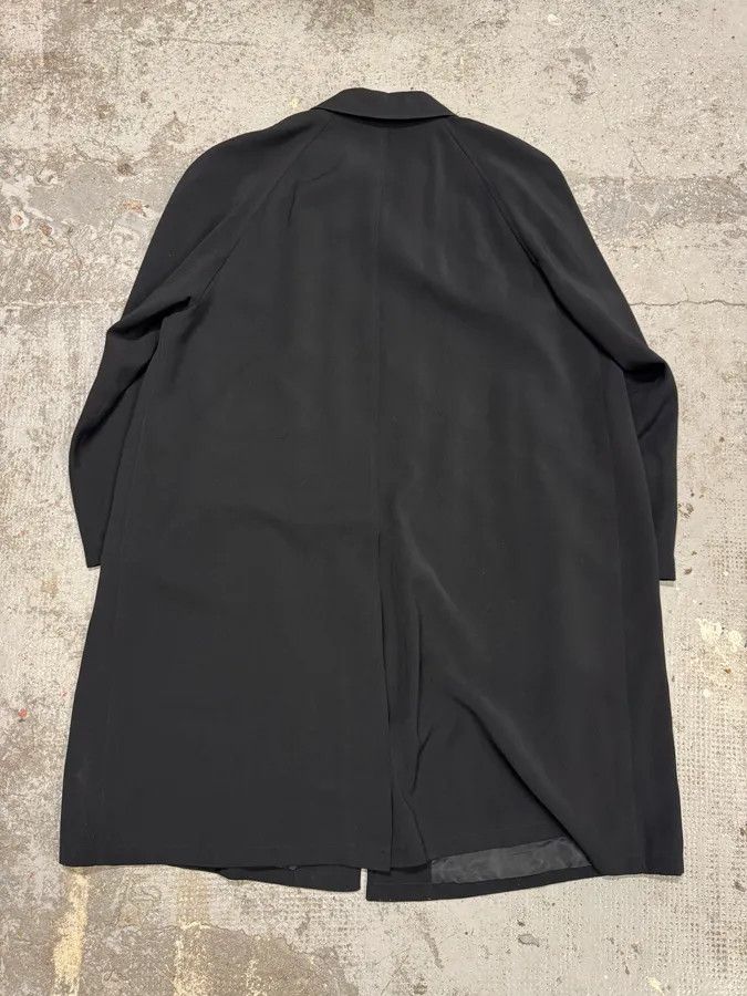 Giorgio Armani 1990s Giorgio Armani Black Trench Coat Size US M / EU 48-50 / 2 - 3 Thumbnail