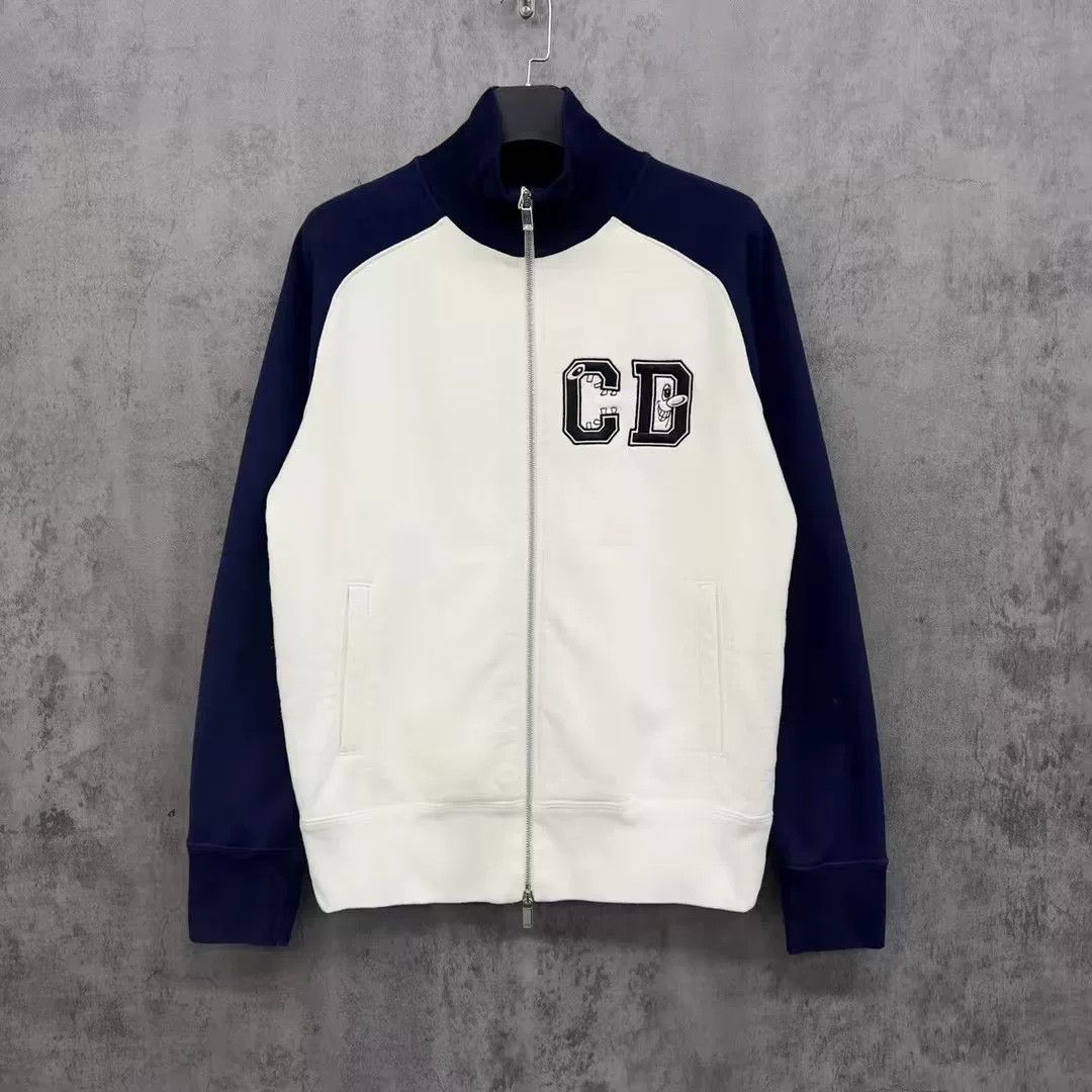 Dior Dior Front Back Embroidered Logo Zip Jacket Size US M / EU 48-50 / 2 - 1 Thumbnail