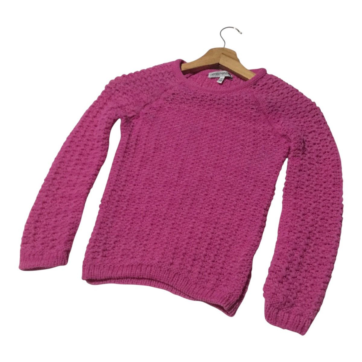 Emporio Armani Pink Emporio Armani Knit Sweater Size 4XL / US 24-26 - 3 Thumbnail