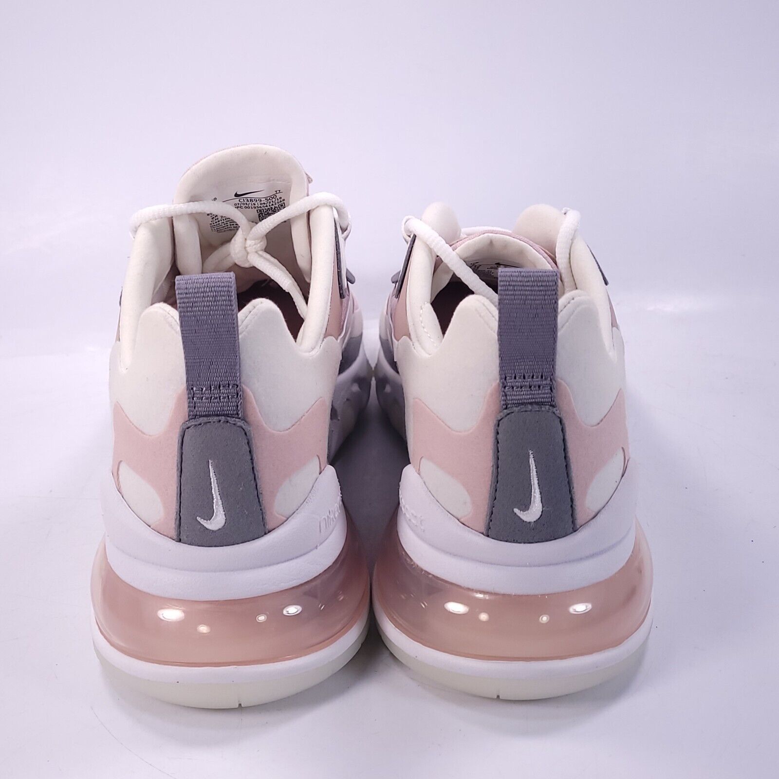 Nike Nike Air Max 270 React Shoe Womens Size 7 CI3899-500 Pink Size US 7 / IT 37 - 3 Thumbnail