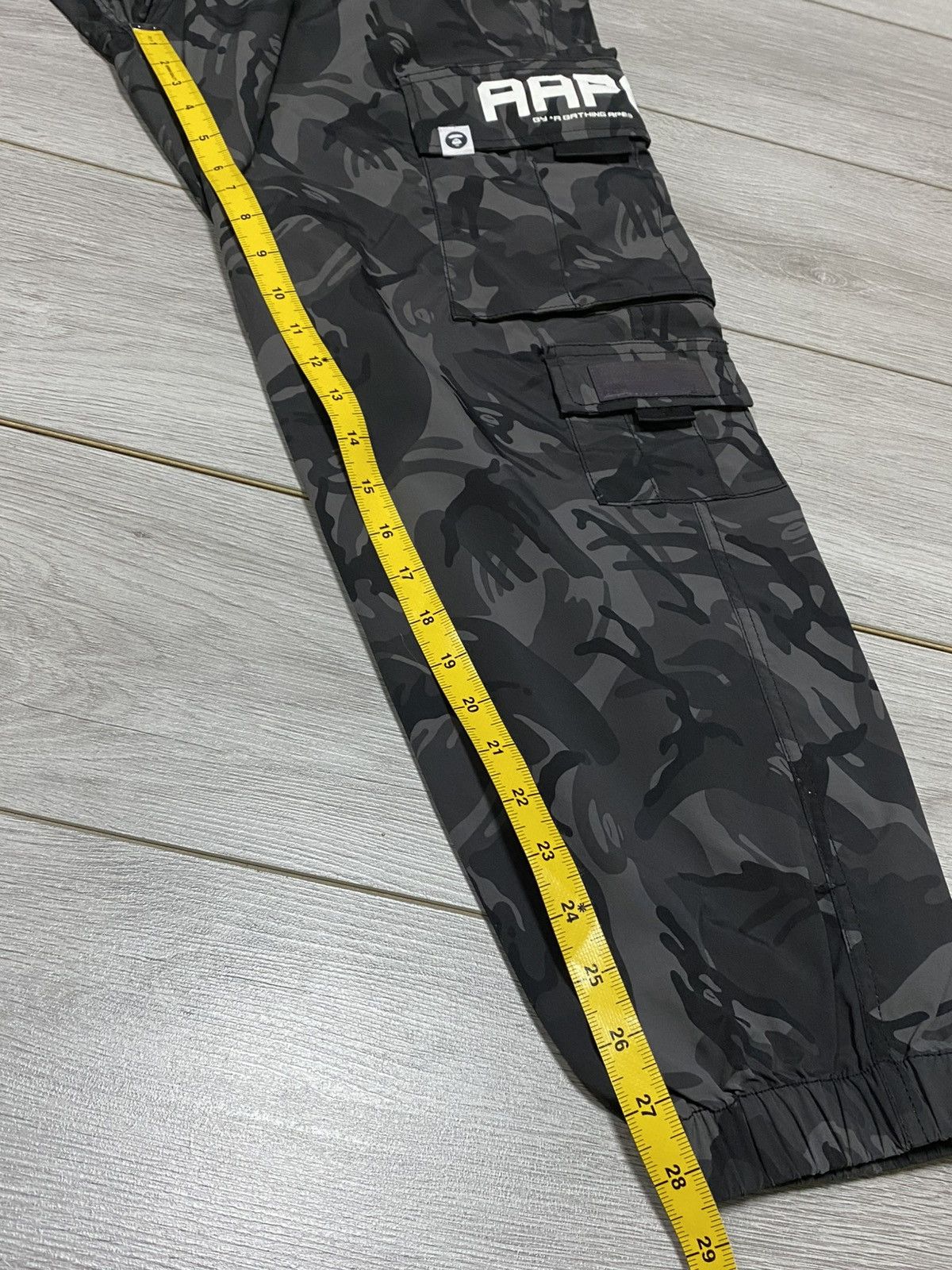 Bape Aape Bape 🦧 cargo multipocket camo big logo pants eb0 Size US 34 / EU 50 - 13 Thumbnail