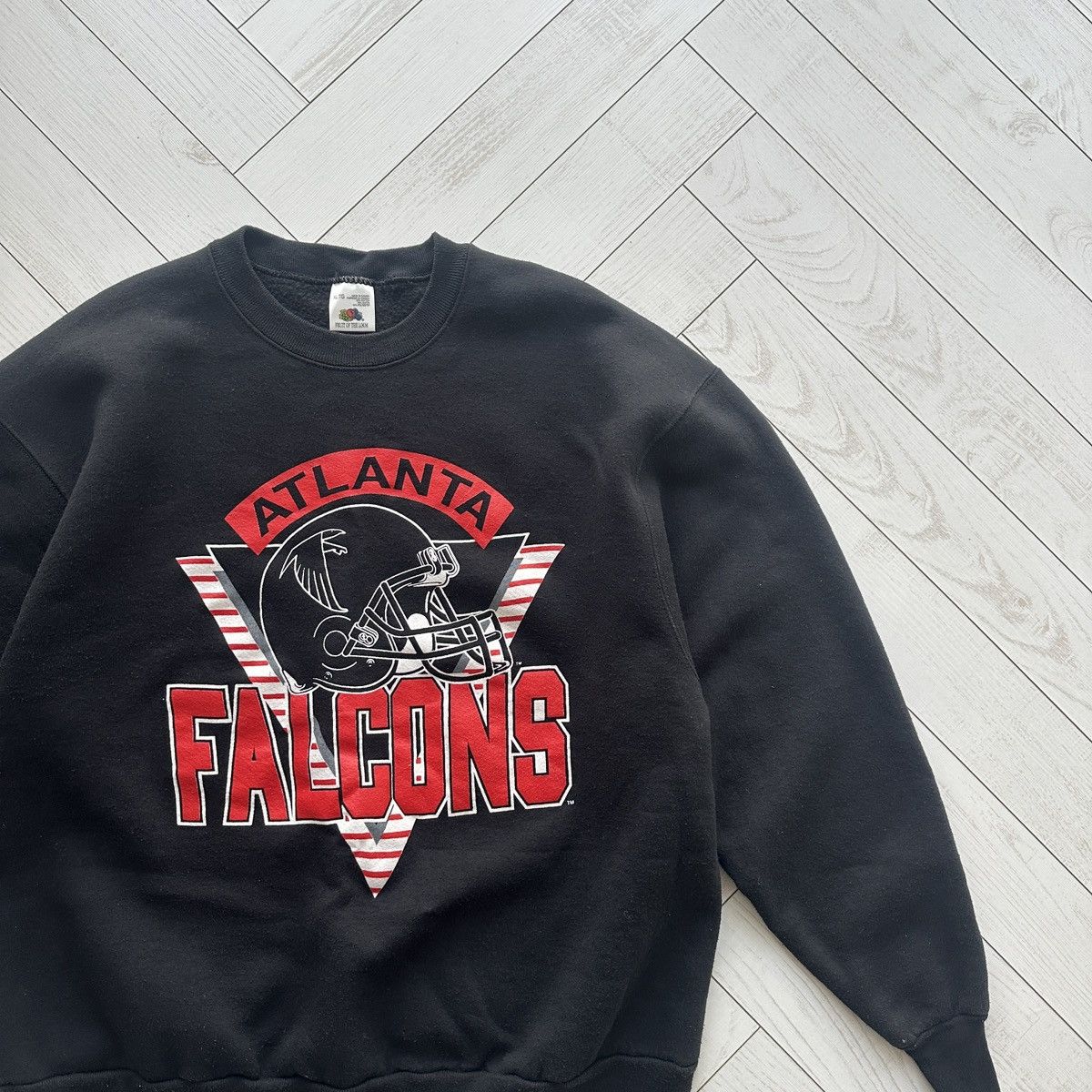 NFL Vintage 90s Atlanta Falcons NFL crewneck sweatshirt FOTL og Size US XL / EU 56 / 4 - 2 Thumbnail