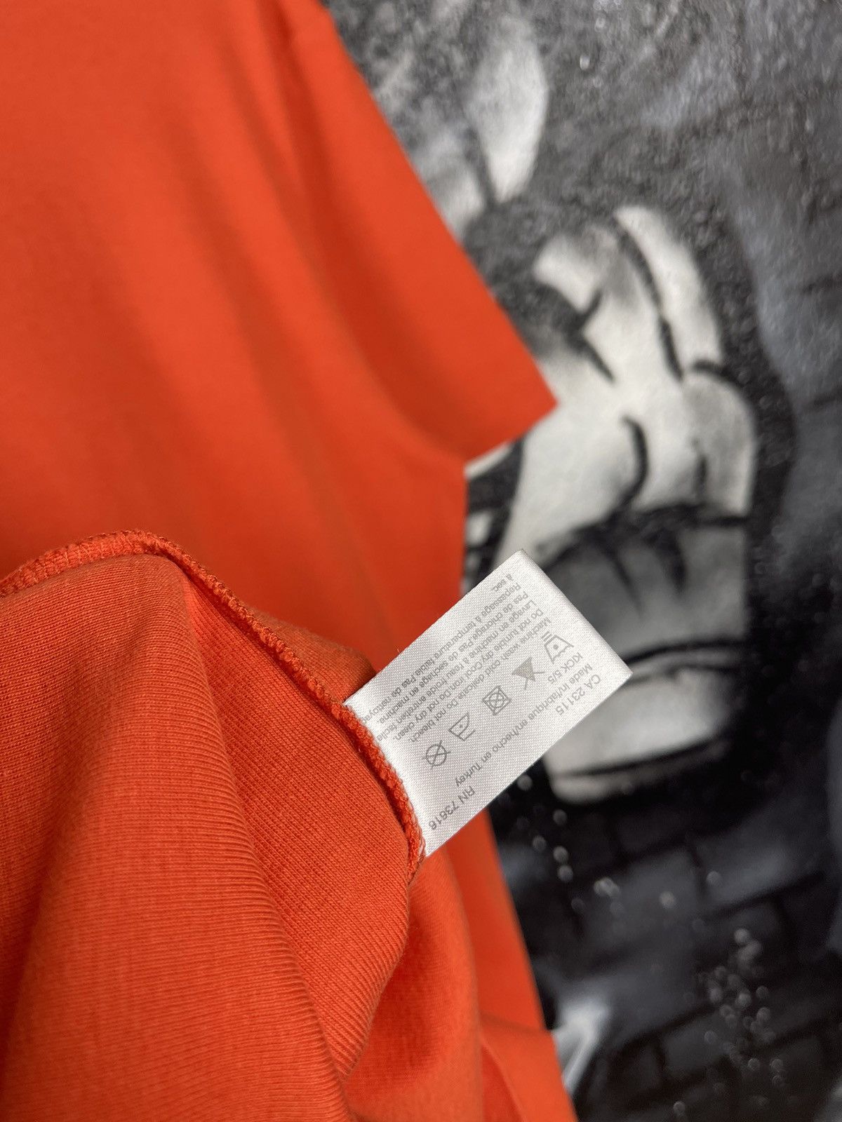 Hugo Boss Hugo Boss Y2K Orange Cotton Lady’s Front Printed Logo T-Shirt Size Large Size L / US 10 / IT 46 - 11 Thumbnail