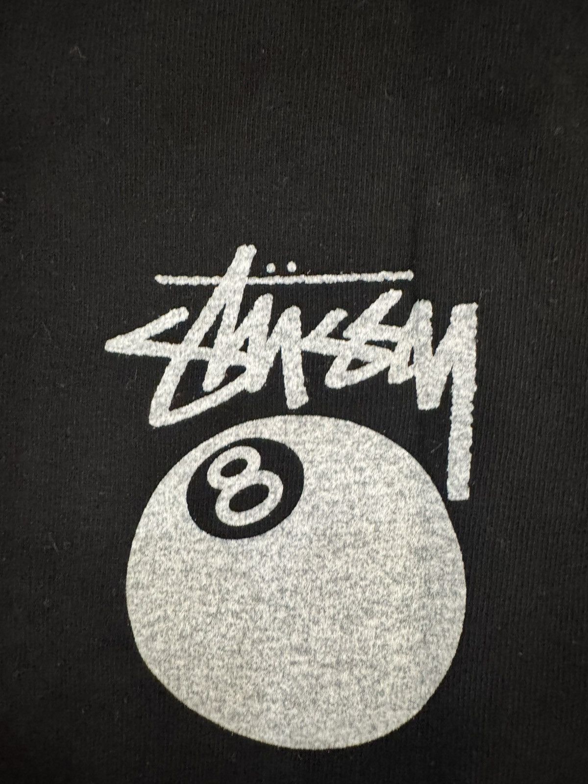 Stussy Stussy 8 Ball Graphic Logo Tee Black Sz S Used Size US S / EU 44-46 / 1 - 3 Thumbnail