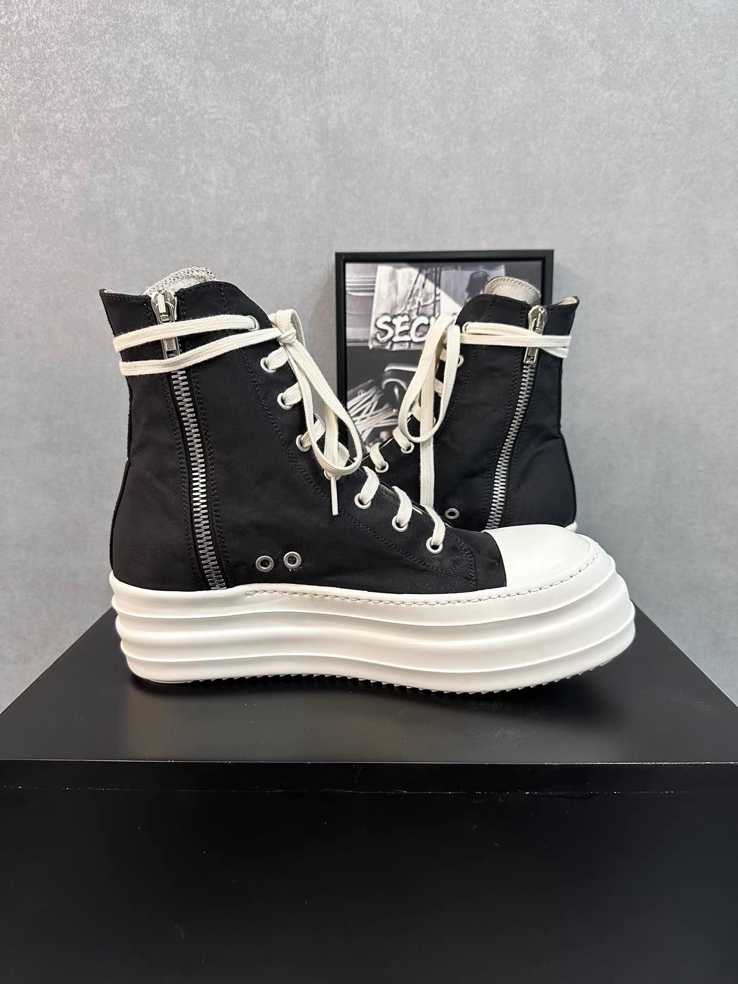 Rick Owens Rick Owens Double Sole Ramones K34 Size US 10 / EU 43 - 5 Thumbnail