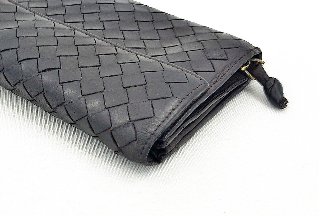 Bottega Veneta BOTTEGA VENETA intrecciato leather long wallet A300 Size ONE SIZE - 11 Thumbnail