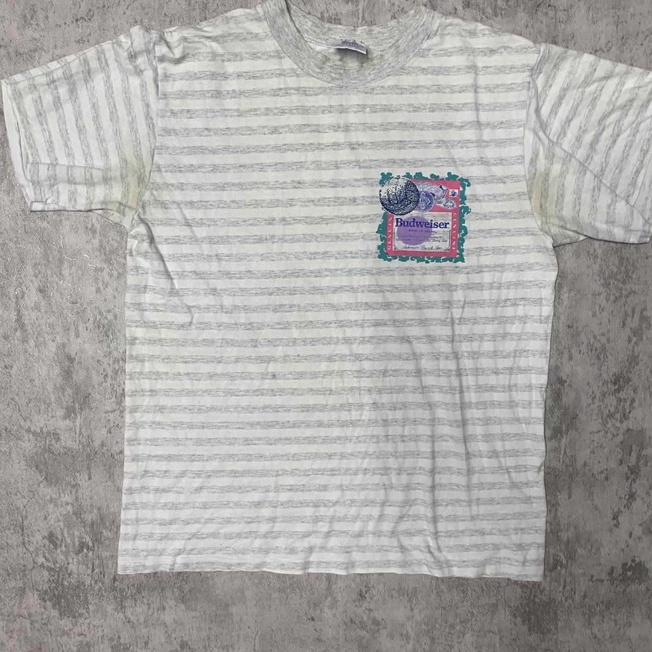 Other Budweiser vinatge white T-shirt Size US L / EU 52-54 / 3 - 1 Thumbnail