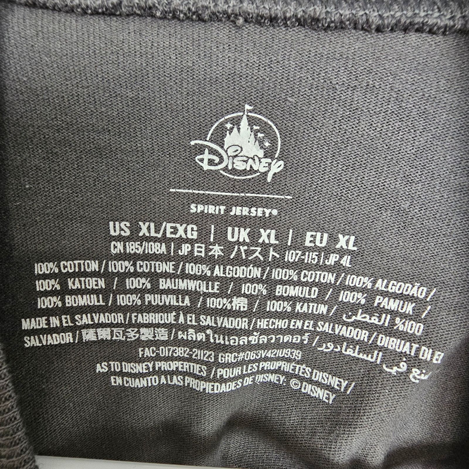 Disney Walt Disney World Mickey Mouse Unisex Spirit Jersey Adult XL Size US XL / EU 56 / 4 - 7 Thumbnail