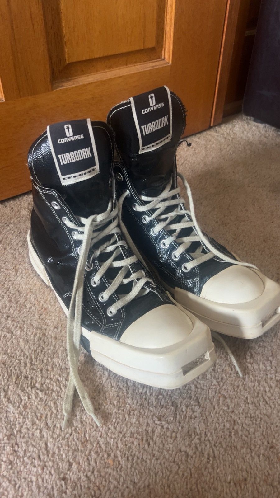 Converse × Rick Owens Drkshdw Rick owens converse Size US 11 / EU 44 - 1 Thumbnail