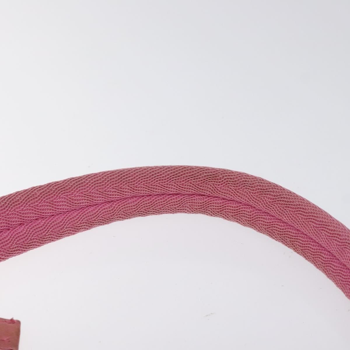 Prada PRADA Hand Bag Nylon Pink Silver Size ONE SIZE - 8 Thumbnail