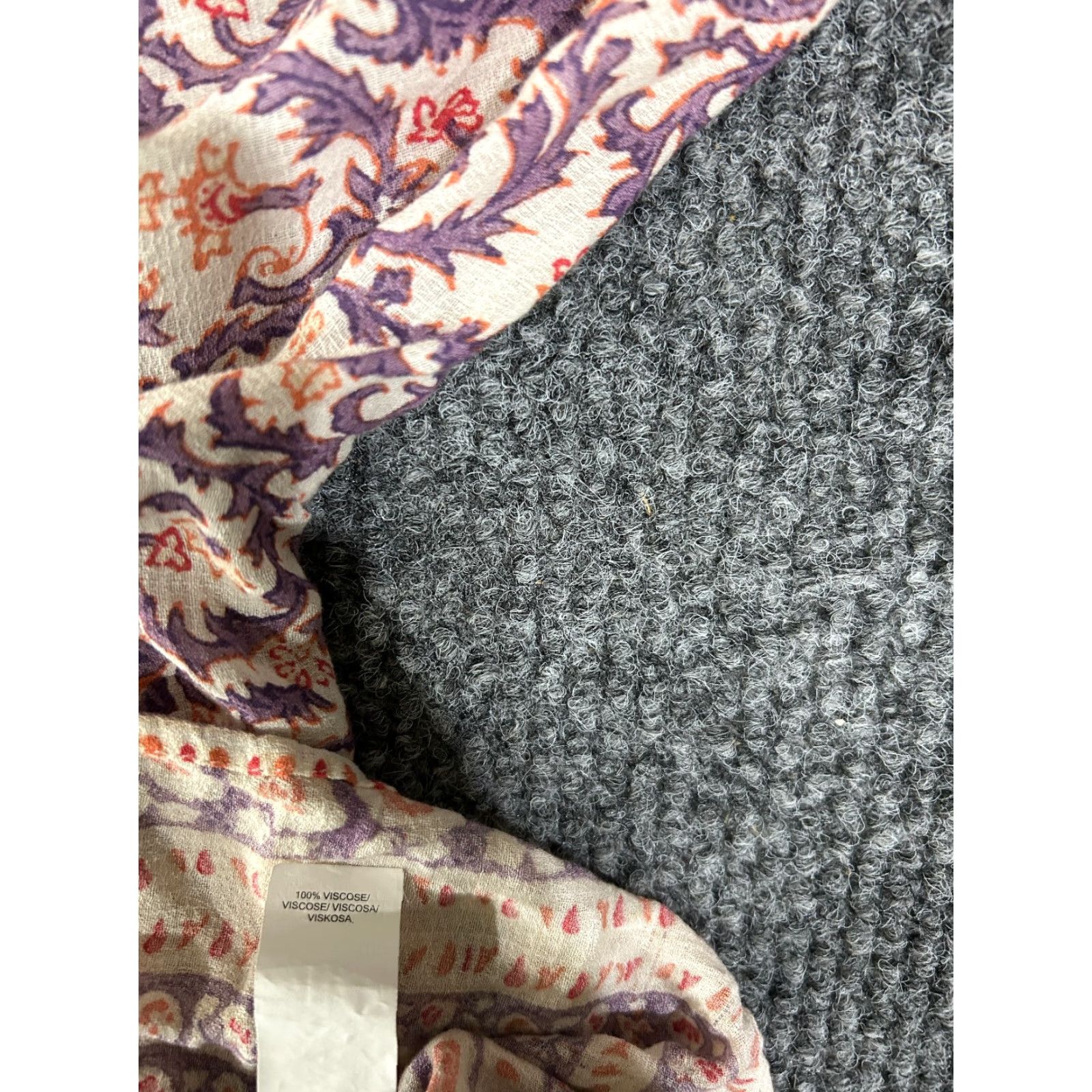 Lucky Brand **Lucky Brand XL Multicolor Paisley Women's Boho Blouse** User: Lucky Brand Multicolor XL Women's Paisley Boho Blouse Size XL / US 12-14 / IT 48-50 - 7 Thumbnail