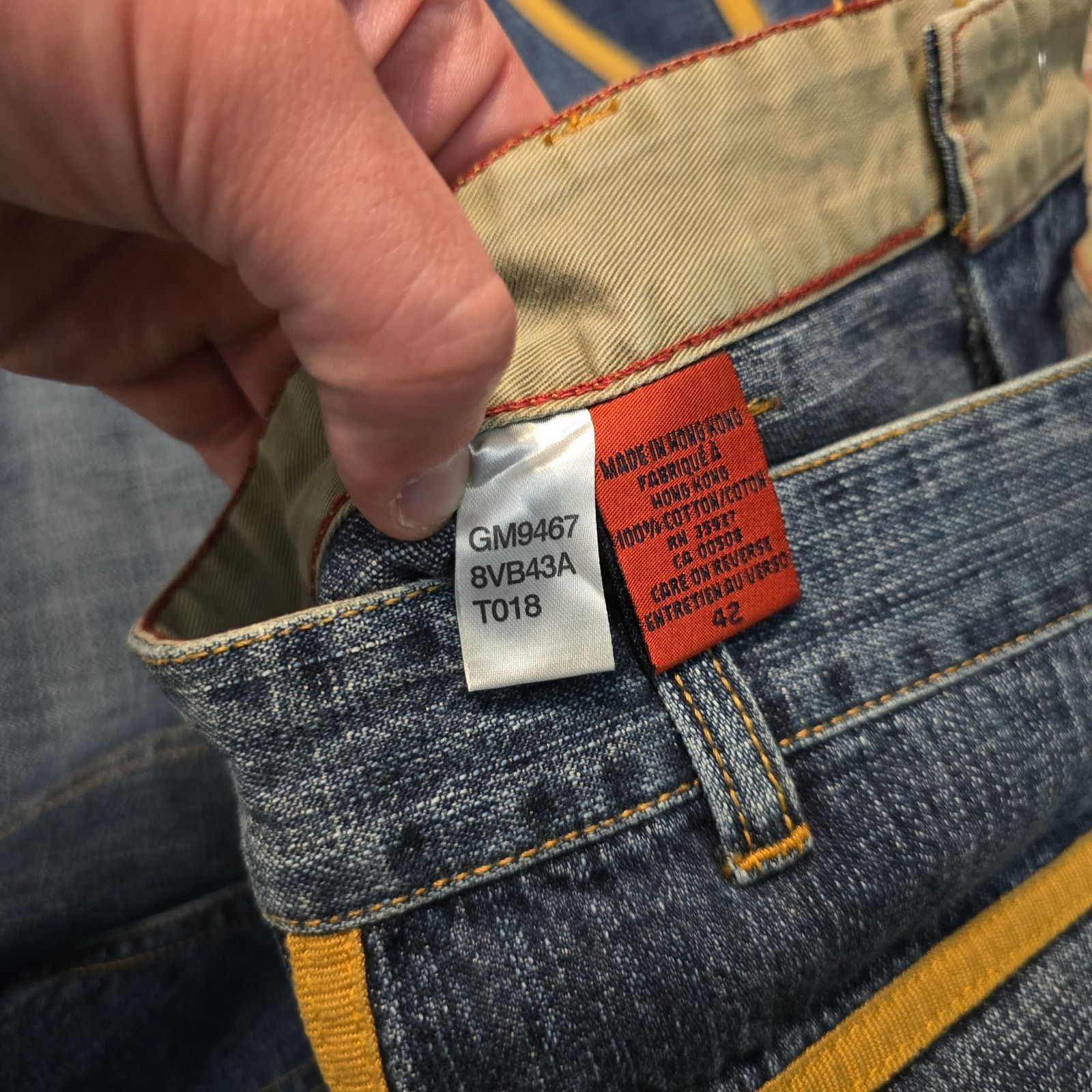 Marithe + Francois Girbaud Vintage Y2K MFG Girbaud Pant Jean 42x34 Cyber Cargo Rave Size US 42 / EU 58 - 6 Thumbnail