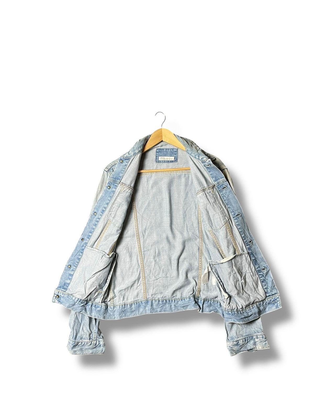 Japanese Brand SLY Denim Jacket Men’s (28) Size US S / EU 44-46 / 1 - 4 Thumbnail