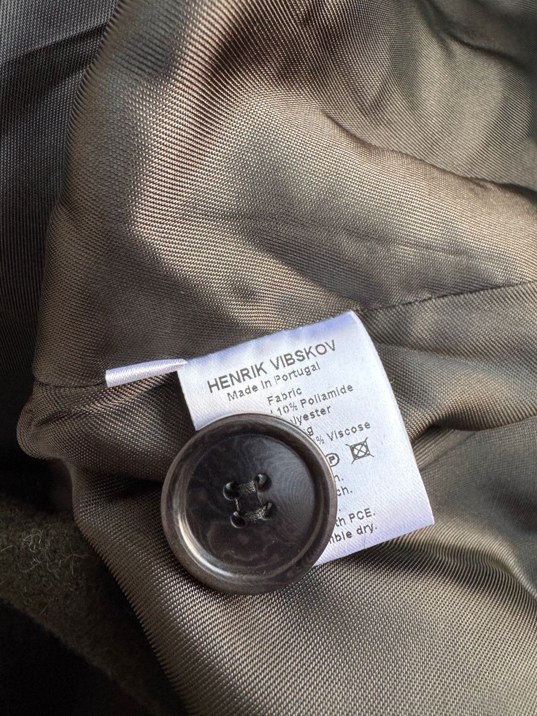 Henrik Vibskov Henrik Vibskov AW16 Heavy Coat Last Jacket Hunter Size US XS / EU 42 / 0 - 10 Thumbnail