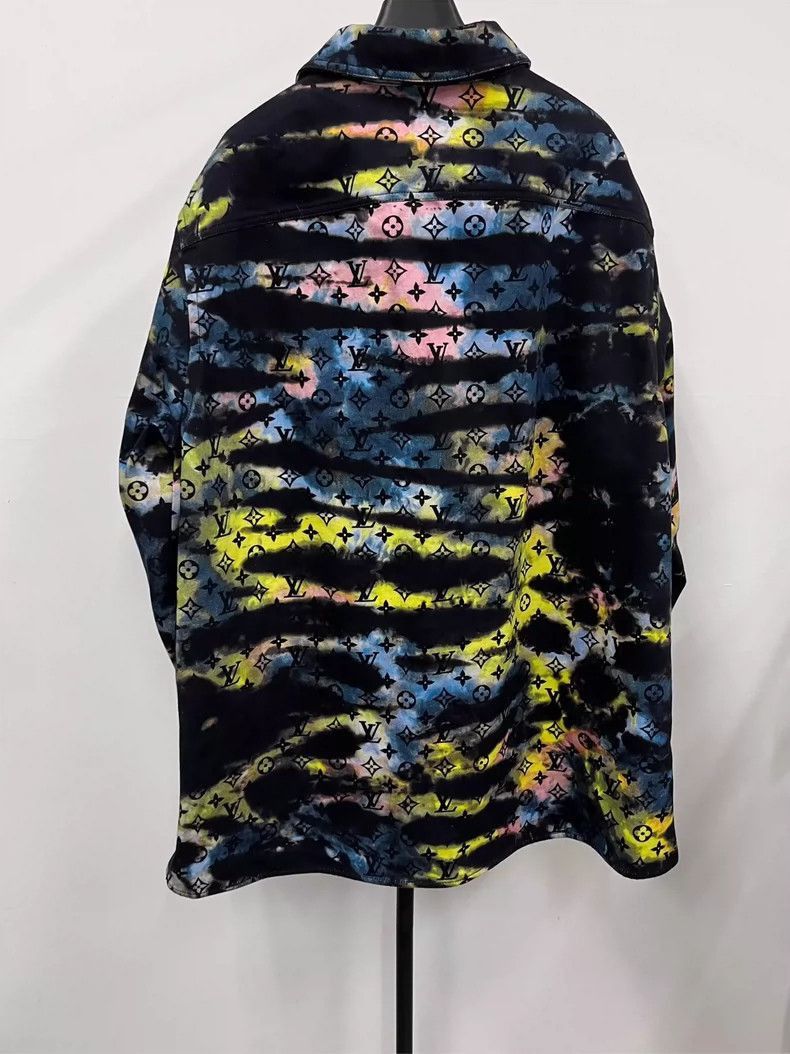 Louis Vuitton Louis Vuitton Colorful Long Sleeve Denim Shirt -2505 Size US M / EU 48-50 / 2 - 2 Thumbnail