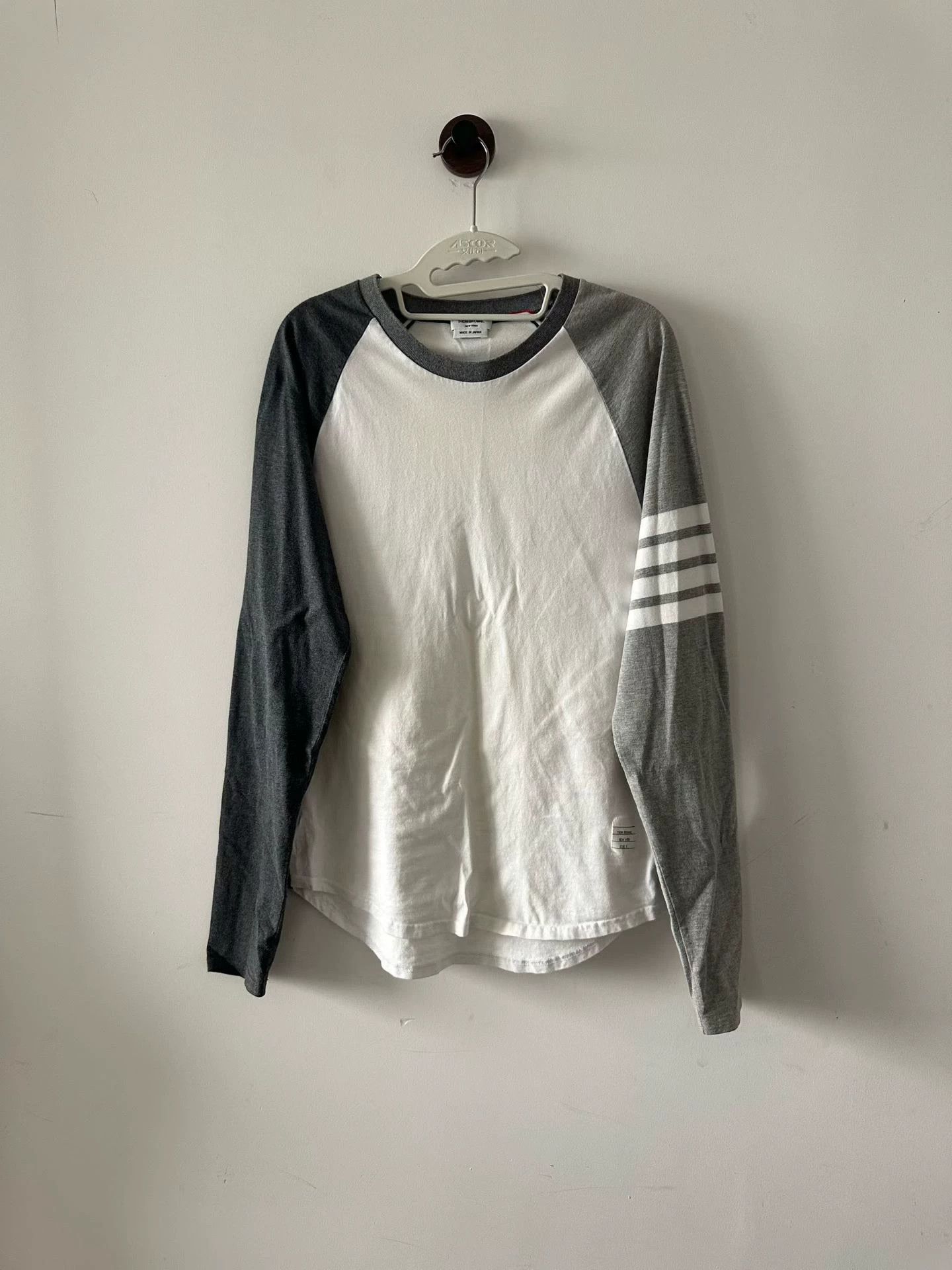 Thom Browne Thom Browne color blocked long sleeve shirt size 3 Size US L / EU 52-54 / 3 - 1 Thumbnail