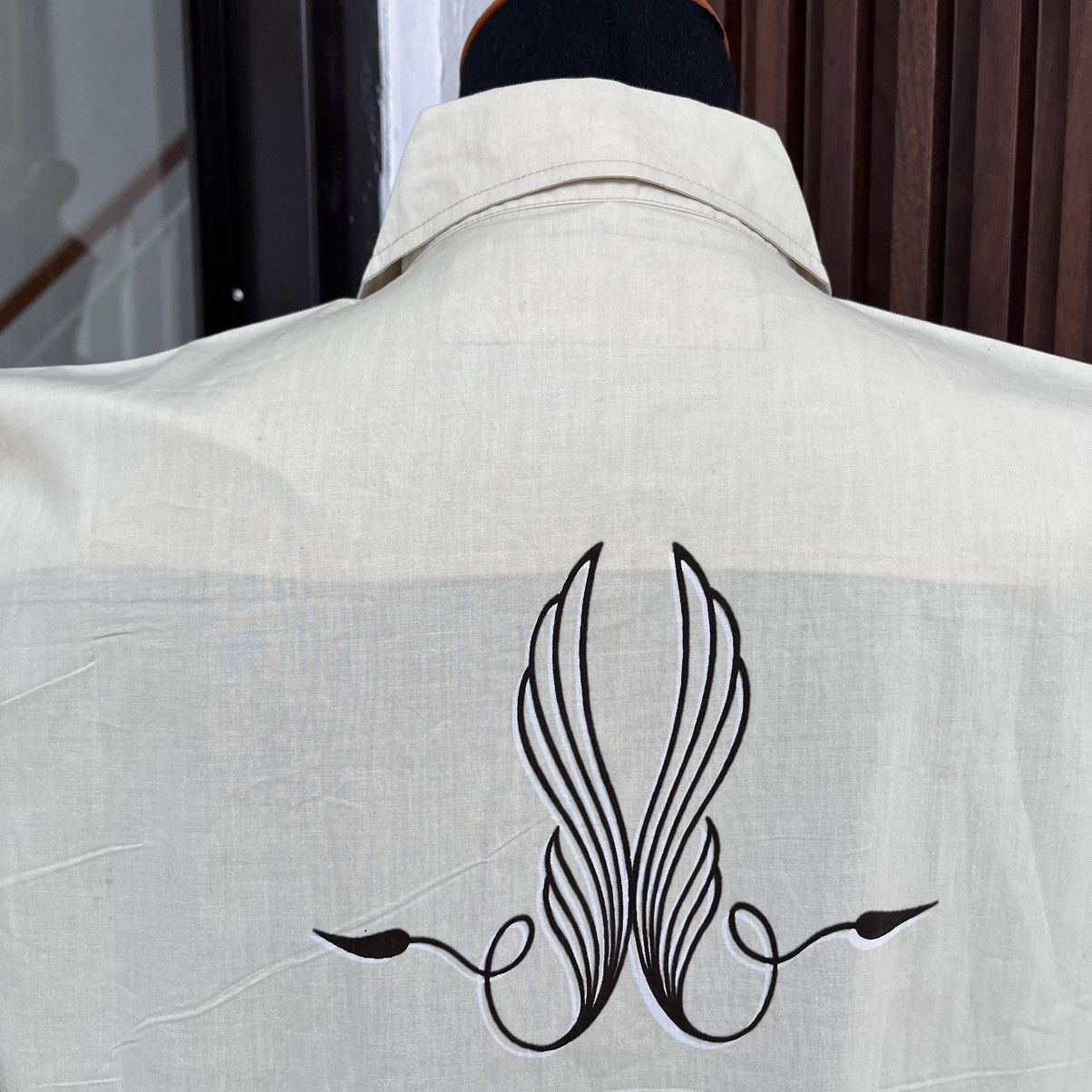 Mambo × Vintage Surf Style Mambo Shirt Cotton "DEVIL WOMAN" Never Worn Size US M / EU 48-50 / 2 - 10 Thumbnail