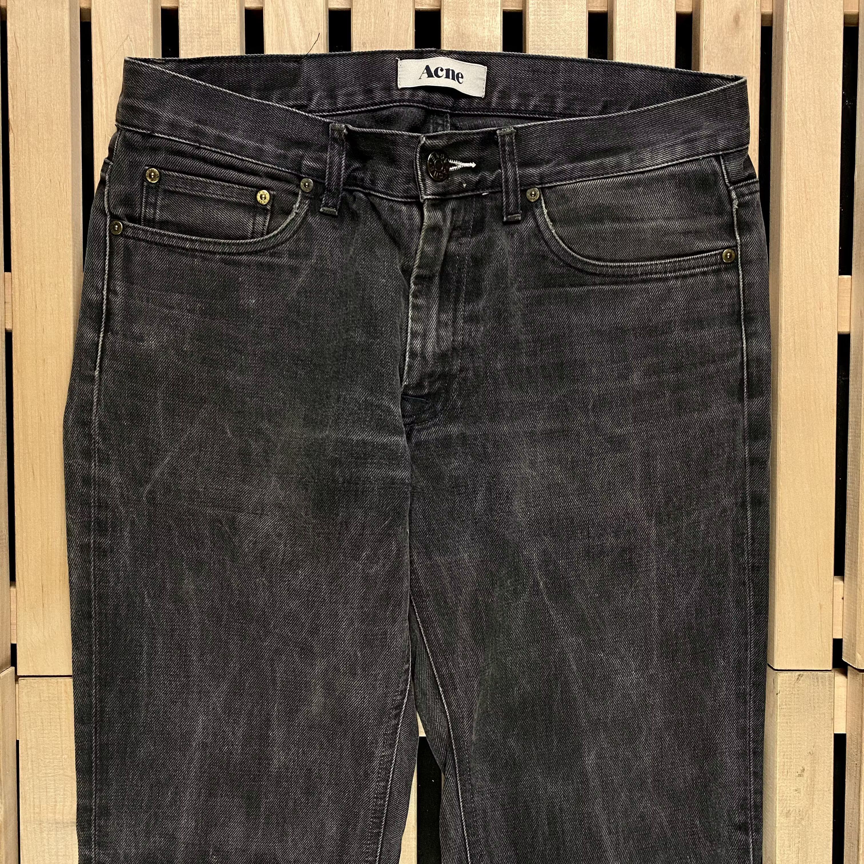 Acne Studios Mens Jeans Denim Acne Mic Raven Size 32 Size US 32 / EU 48 - 2 Thumbnail