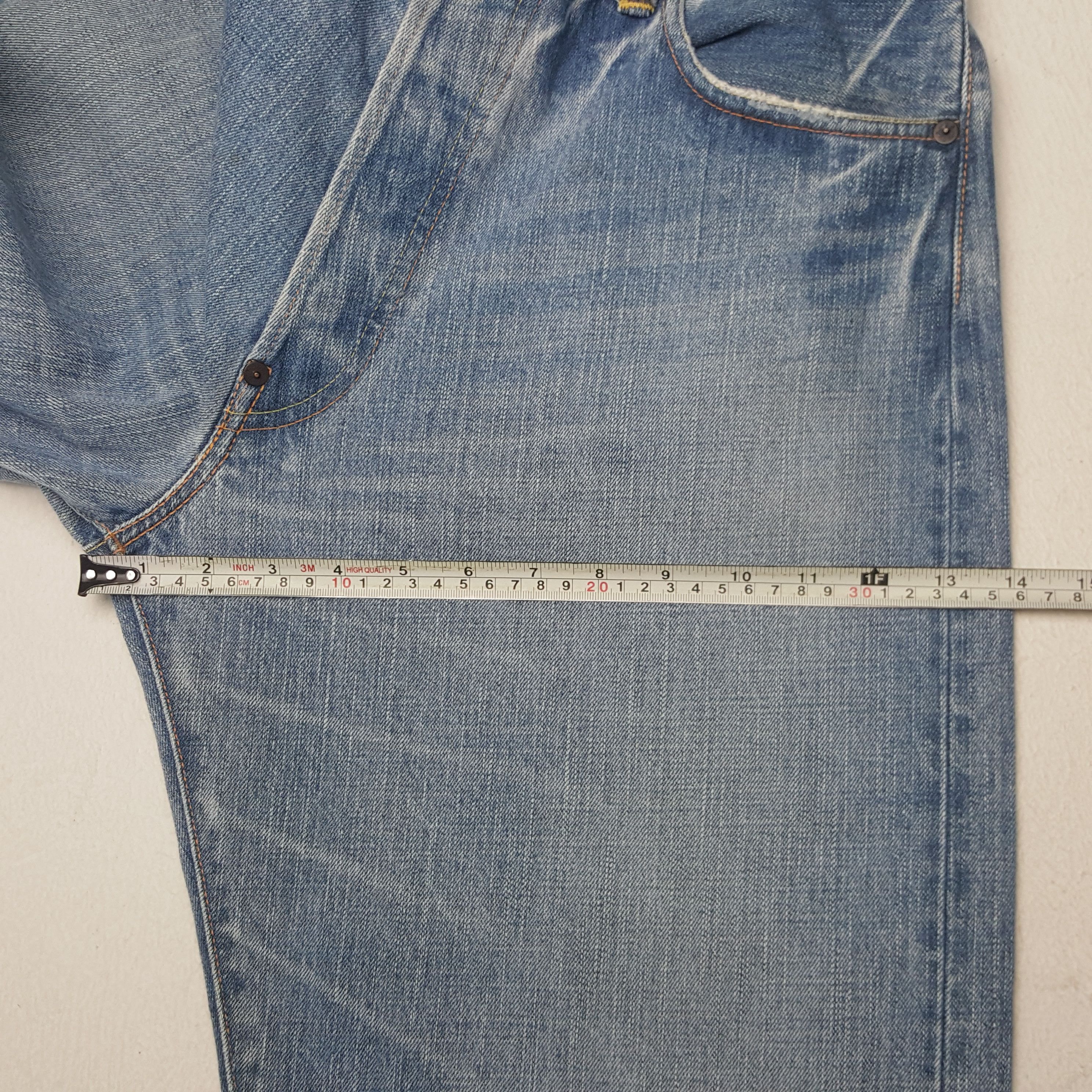 Evisu × Japanese Brand Vintage Evisu Custom Art Daicock Streetwear Denim Jeans Size US 32 / EU 48 - 9 Thumbnail