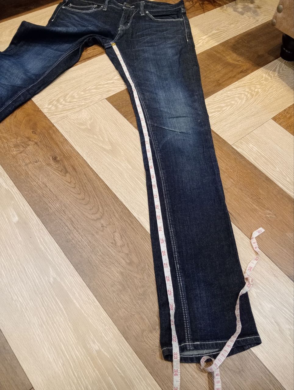 GOSTAR DE FUGA GOSTAR DE FUGA JAPAN BLUE WASHED DENIM PANTS Size US 31 - 13 Thumbnail