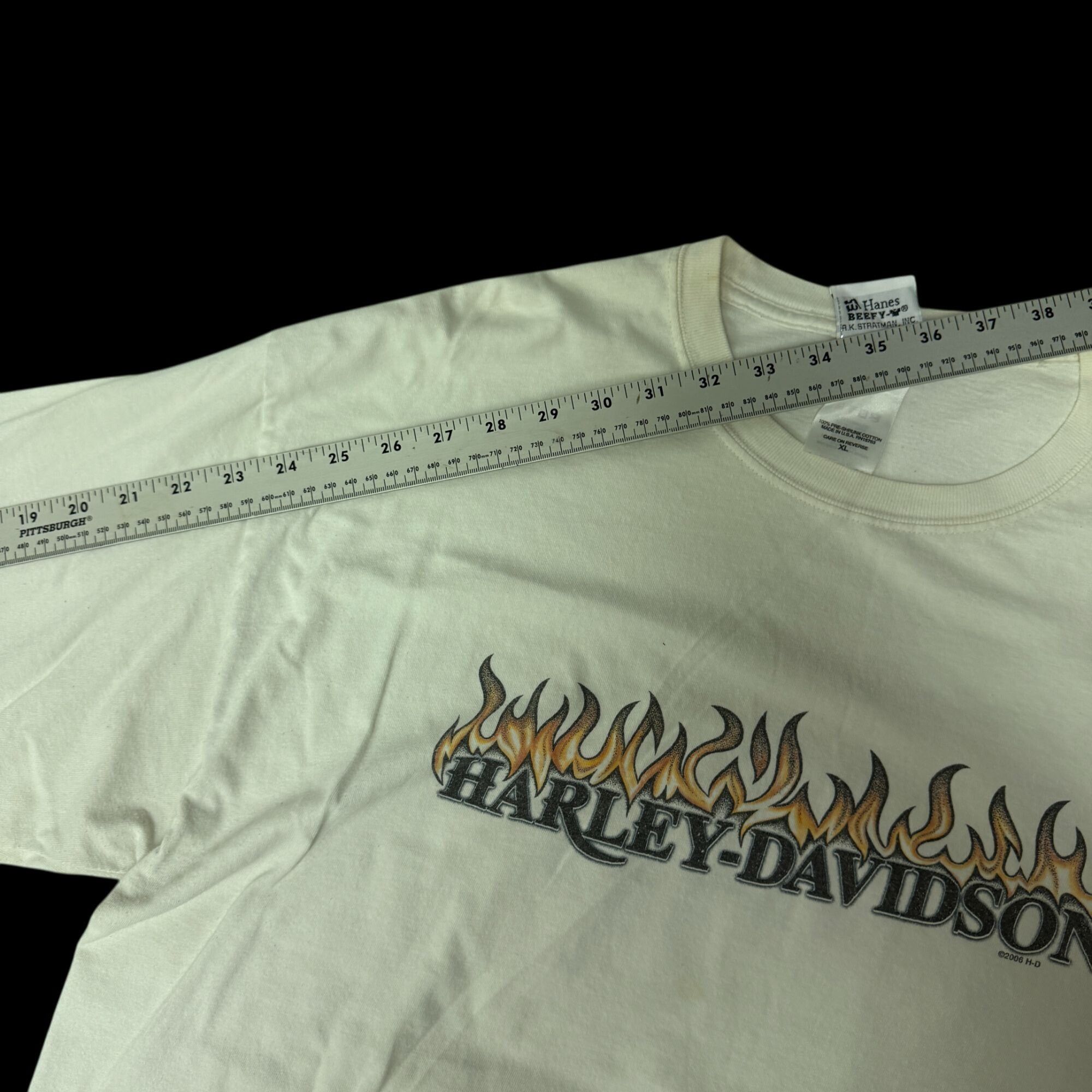 Harley Davidson HD Pikes Peak Colorado Springs WILDLIFE Wolf Bear Eagle LS T Size US XL / EU 56 / 4 - 11 Thumbnail