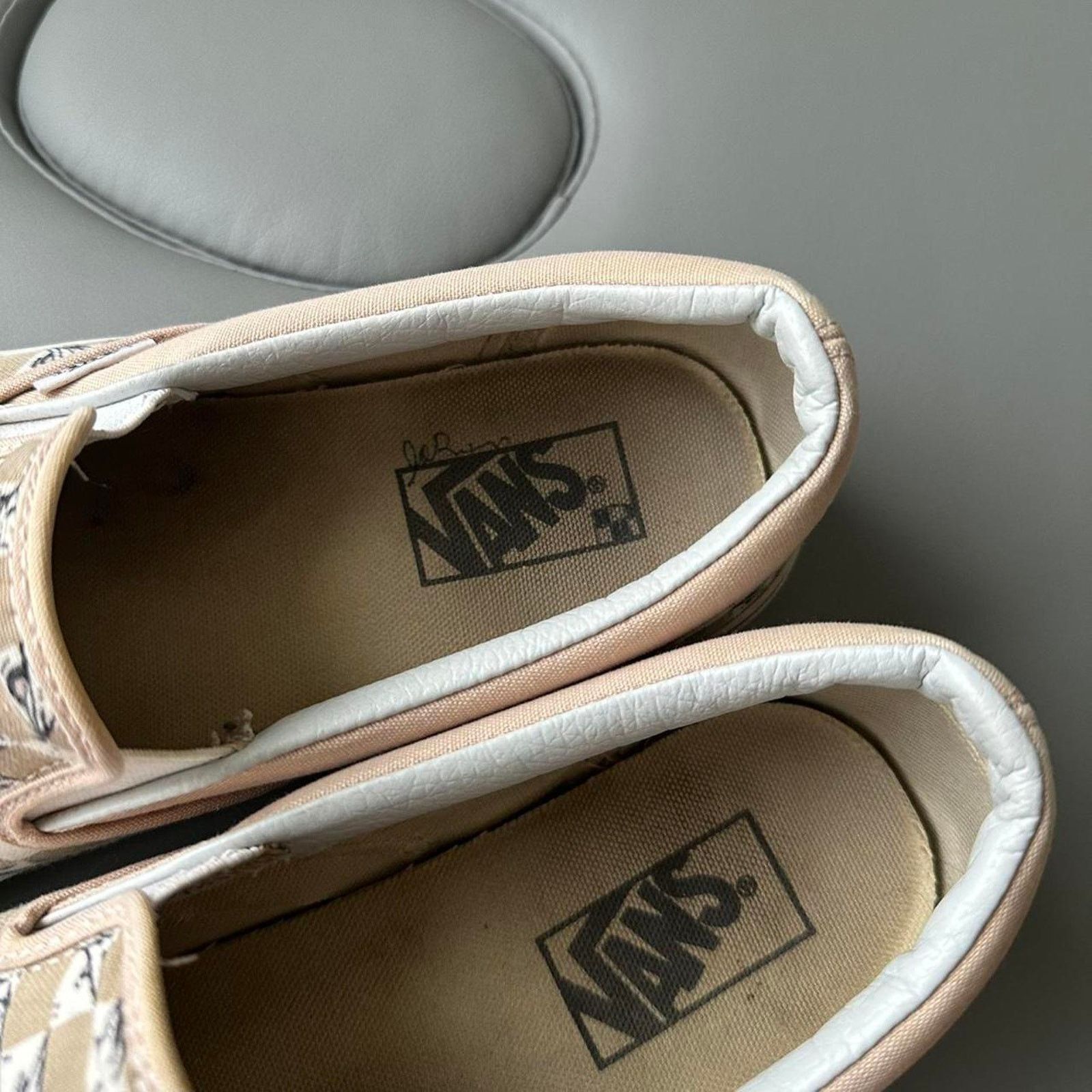 Vans Custom Matty Boy Inspired 99 Eyes Checkered Slip On Vans Size US 9 / EU 42 - 6 Thumbnail