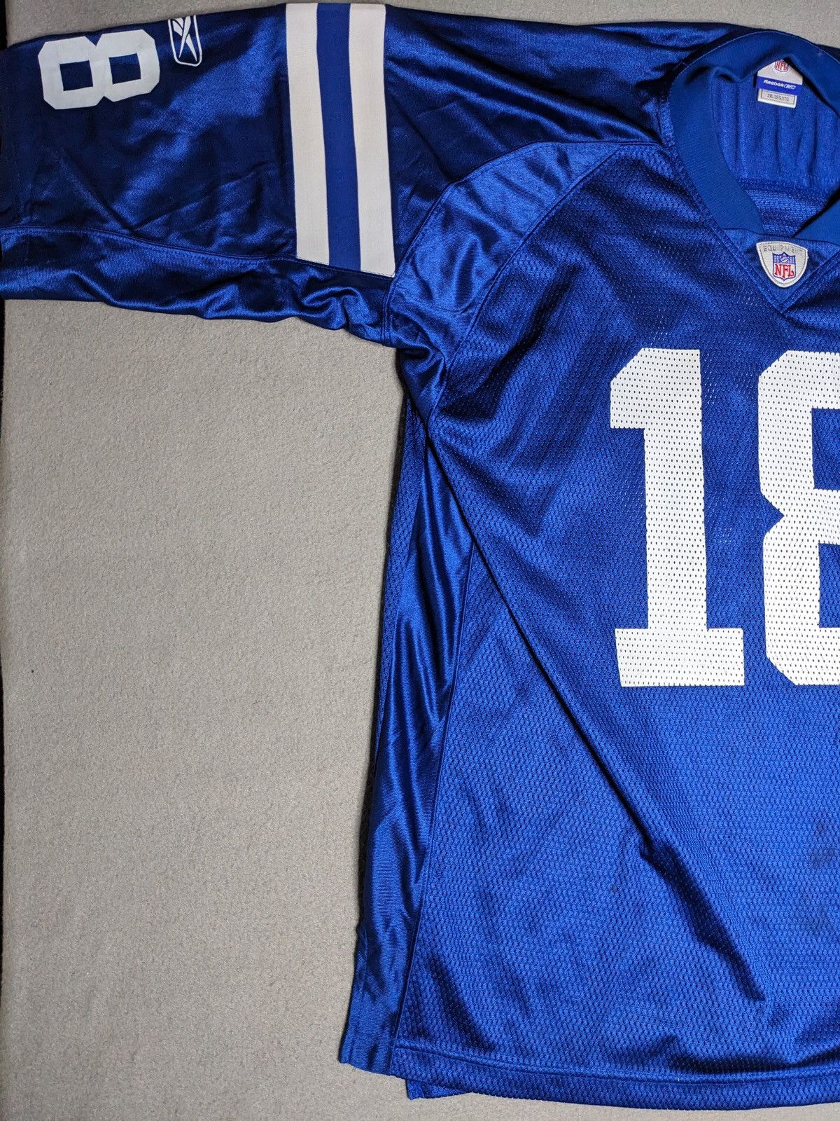 Reebok Indianapolis Colts Peyton Manning Jersey Reebok On Field XXL Size US XXL / EU 58 / 5 - 3 Thumbnail