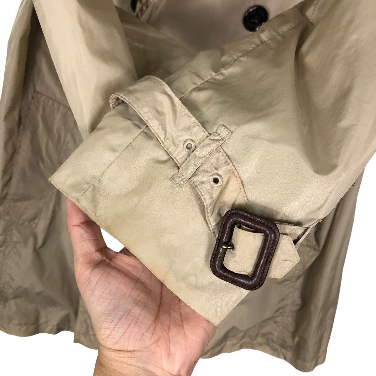 Burberry 🔥90’s VINTAGE BURBERRY LONDON TRENCH COAT NOVA CHECK Size US M / EU 48-50 / 2 - 12 Thumbnail