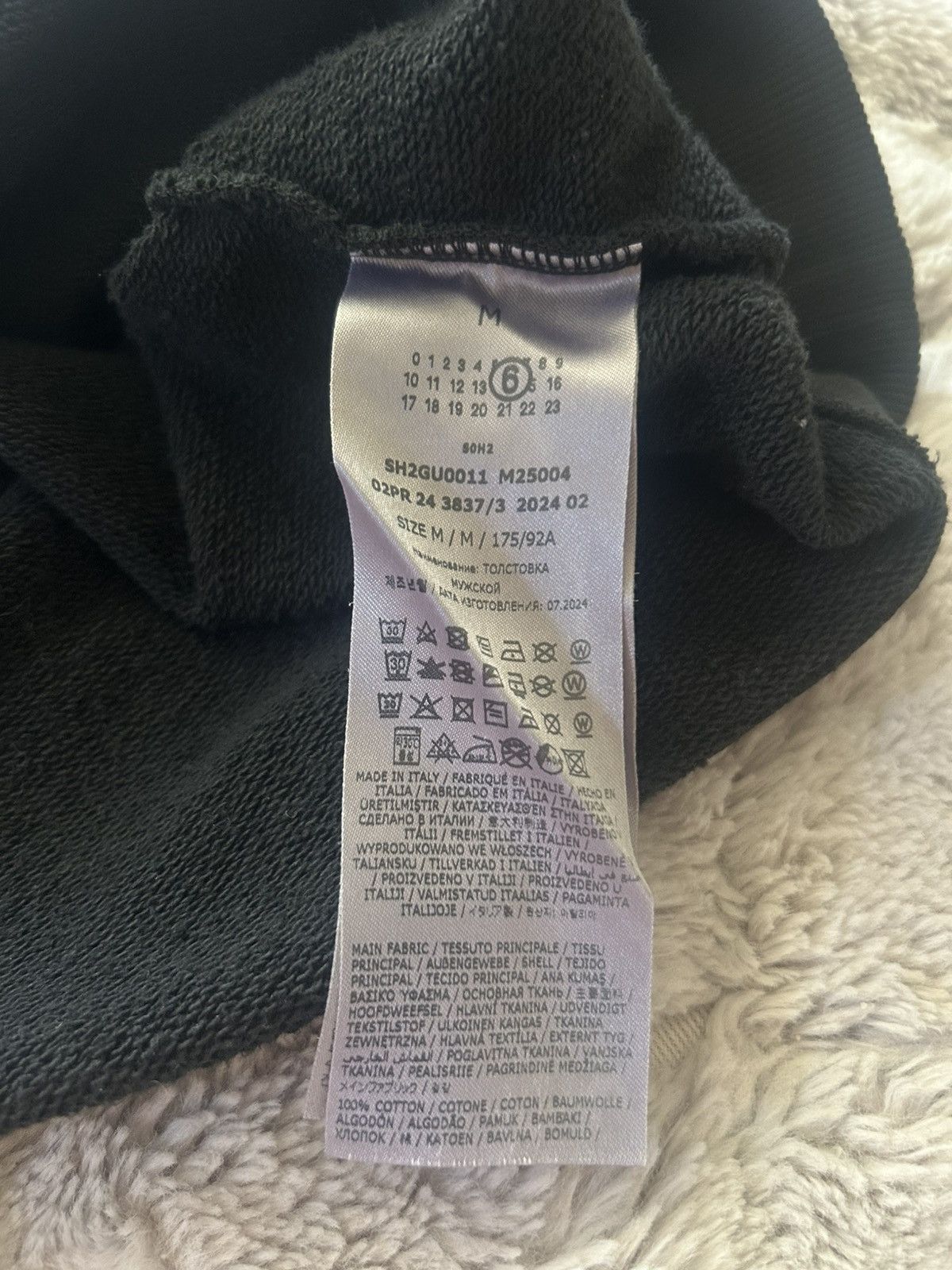 MM6 Maison Margiela MM6 Sweatshirt Black Size US M / EU 48-50 / 2 - 4 Thumbnail
