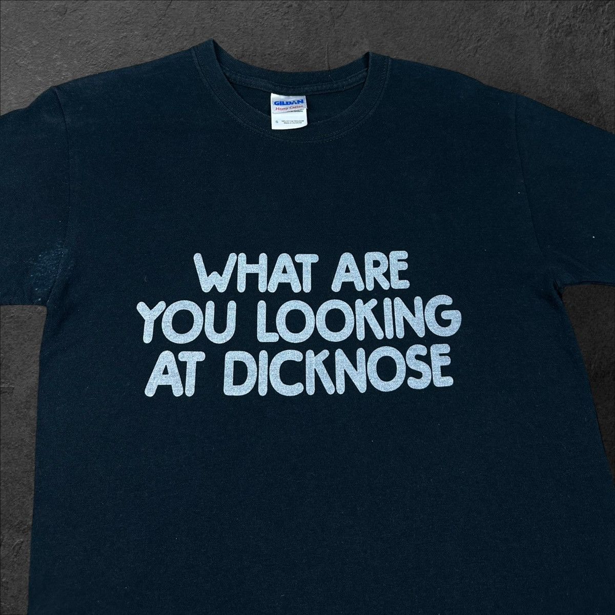 Gildan × Vintage WHAT ARE YOU LOOKING AT DICKHOUSE Vintagr Humor T shirt Size US S / EU 44-46 / 1 - 4 Thumbnail