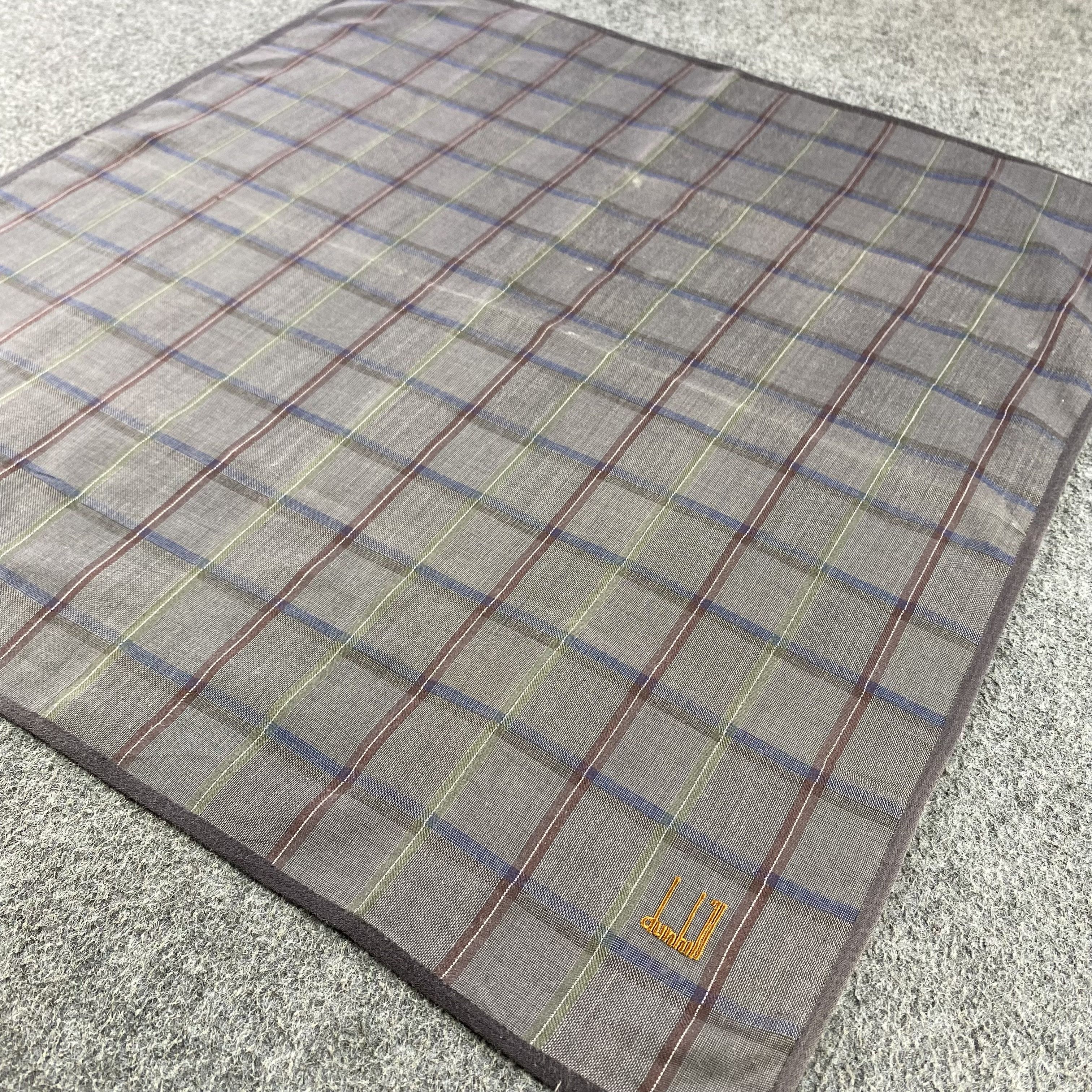 Alfred Dunhill Dunhill Handkerchief/Neckerchief/Bandana HC805 Size ONE SIZE - 2 Thumbnail