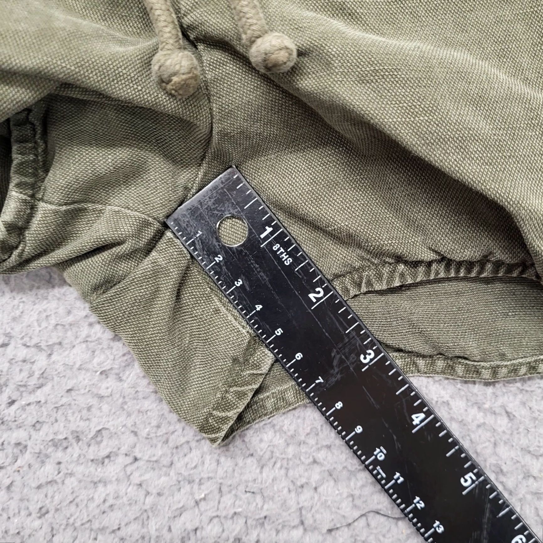 Vintage Wilfred Free Shorts Women's L Army Green Linen Blend Pockets Summer Green Casual Travel Chino Size 36" / US 14 / IT 50 - 7 Thumbnail