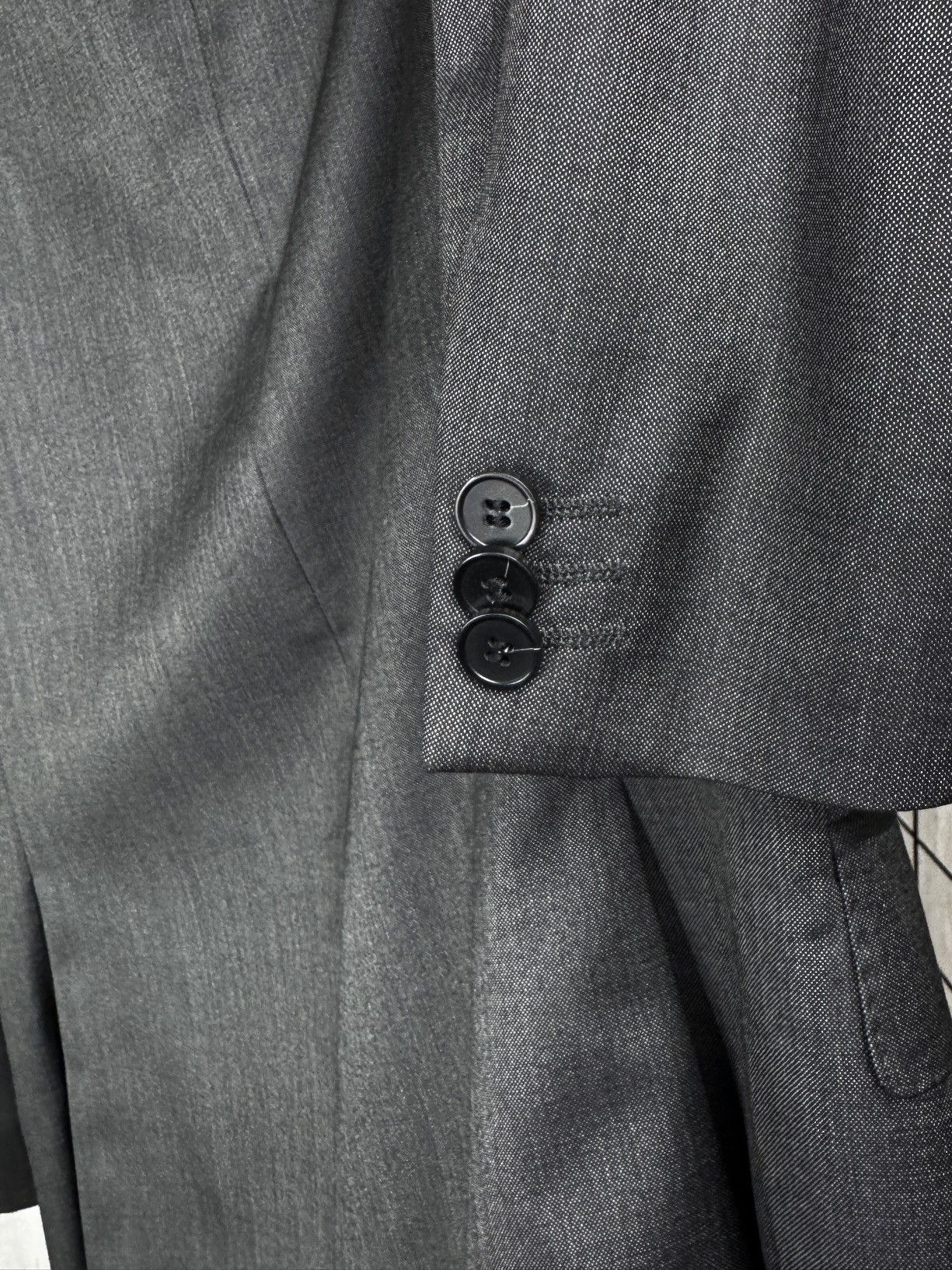 Z Zegna Z Zegna Graphite Grey Wool Silk 2 pcs city suit size 50R Size 40R - 12 Thumbnail