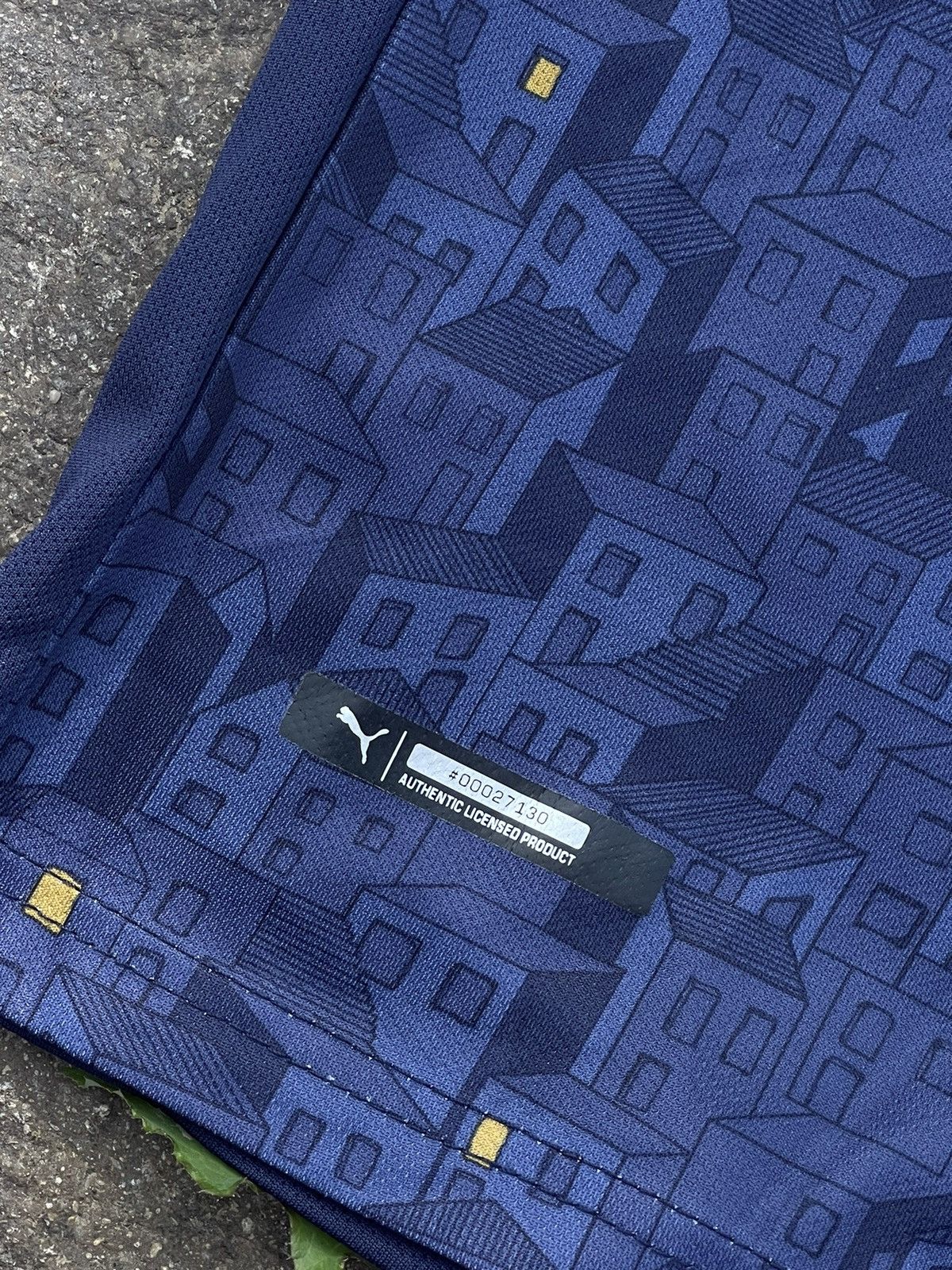 Puma 2020 Puma Marseille blue full print soccer jersey Size US L / EU 52-54 / 3 - 6 Thumbnail
