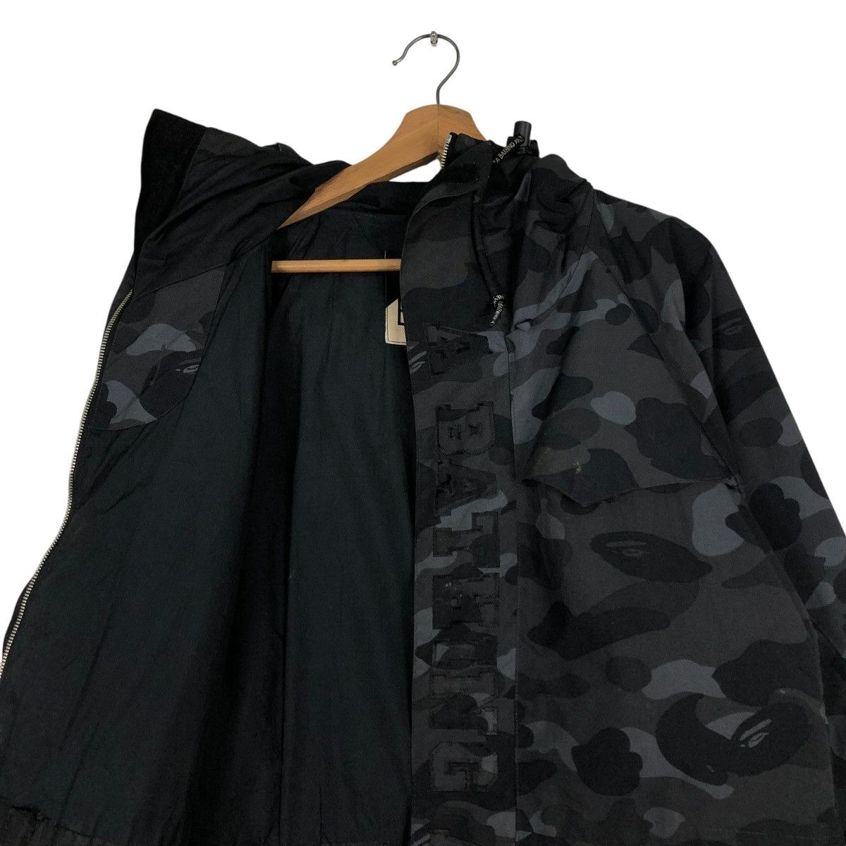 Bape HUNTING BIKER JACKET CAMOUFLAGE BATHING APE Size US S / EU 44-46 / 1 - 11 Thumbnail