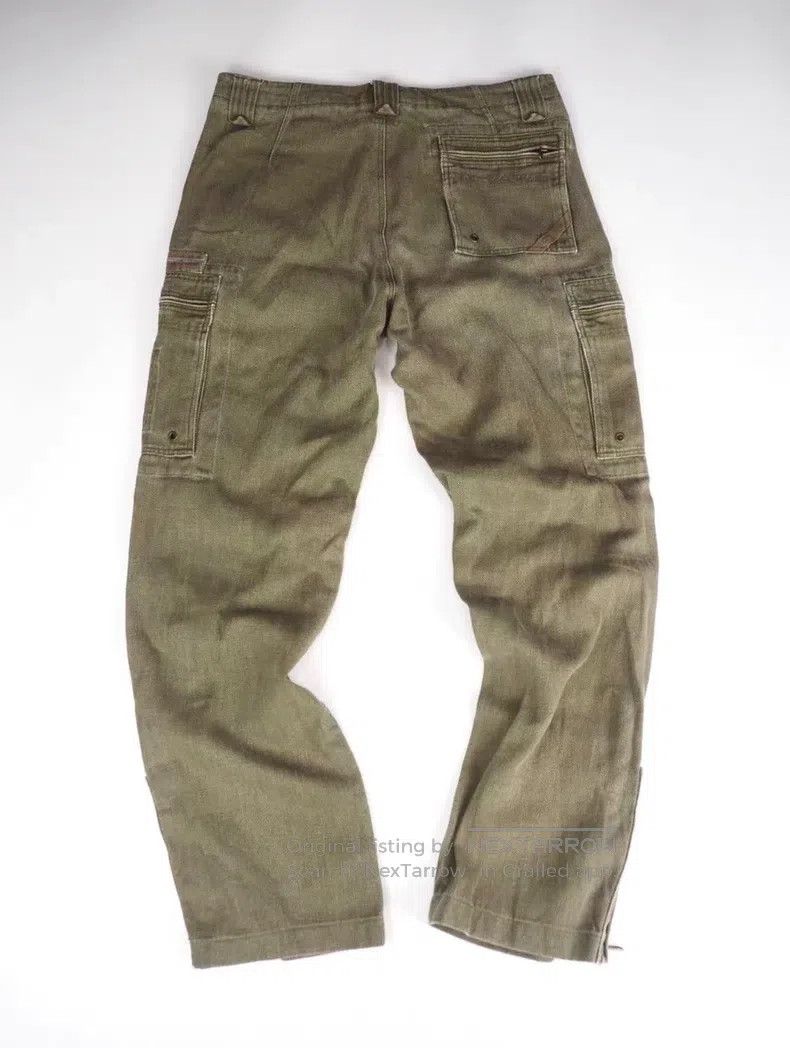 Oakley OAKLEY Military Green Cargo Pants with Big Pockets Size US 34 / EU 50 - 2 Thumbnail