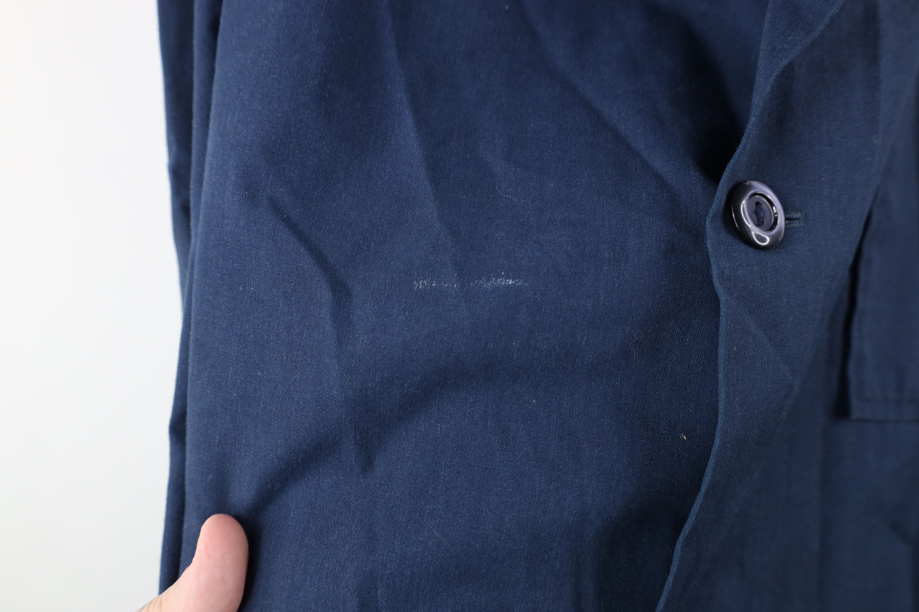 Vintage Vintage 70s Streetwear Mechanic Lab Coat Jacket Blue USA Size US XL / EU 56 / 4 - 7 Thumbnail