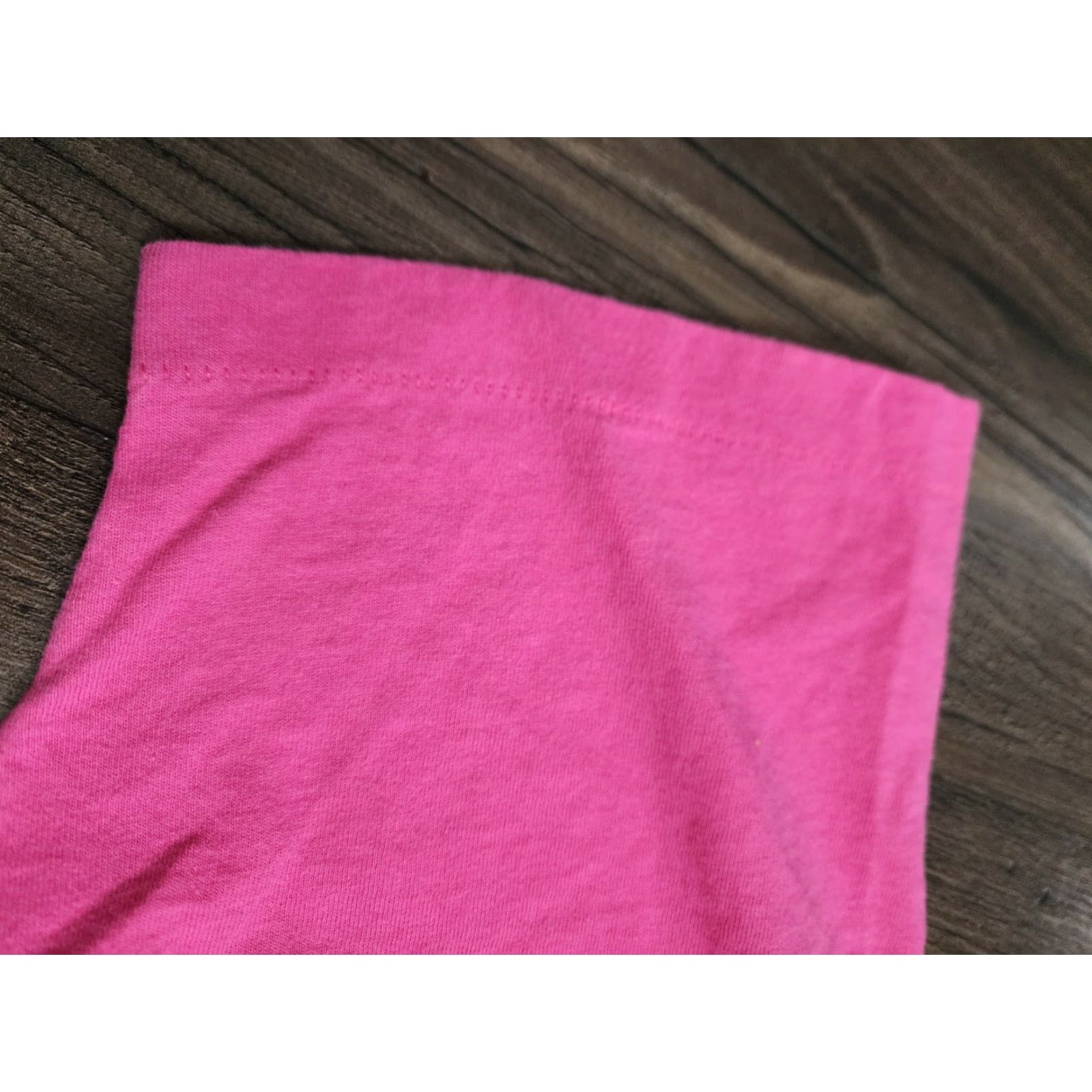 Fruit Of The Loom VINTAGE 80s Fruit of the Loom T Shirt Adult XL Pink Graphic Print Ocean Theme Mens Size US XL / EU 56 / 4 - 4 Thumbnail