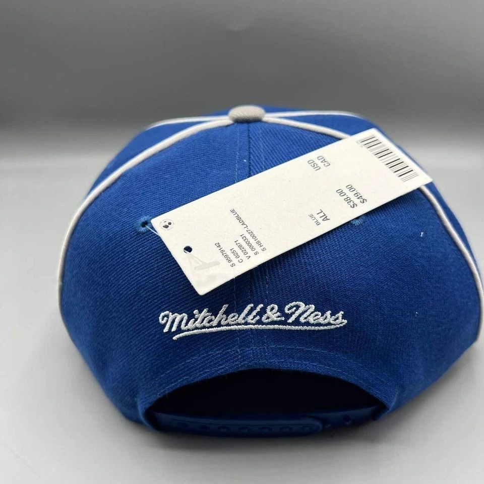 Mitchell & Ness Los Angeles LA Dodgers Hat Men Mitchell & Ness Snap Back Cap Size ONE SIZE - 6 Thumbnail