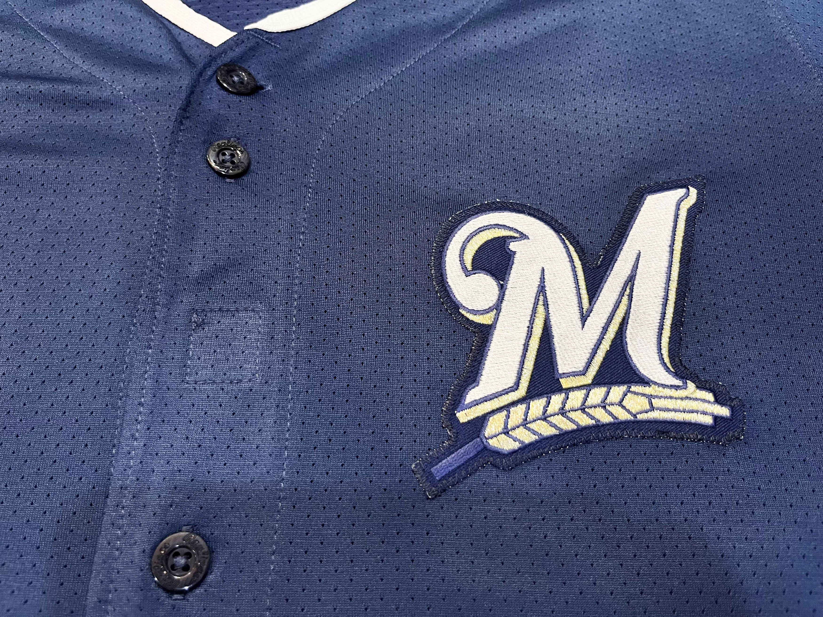 MLB Rawlings MLB Milwaukee Brewers #10 Game Baseball Jersey Size US M / EU 48-50 / 2 - 2 Thumbnail