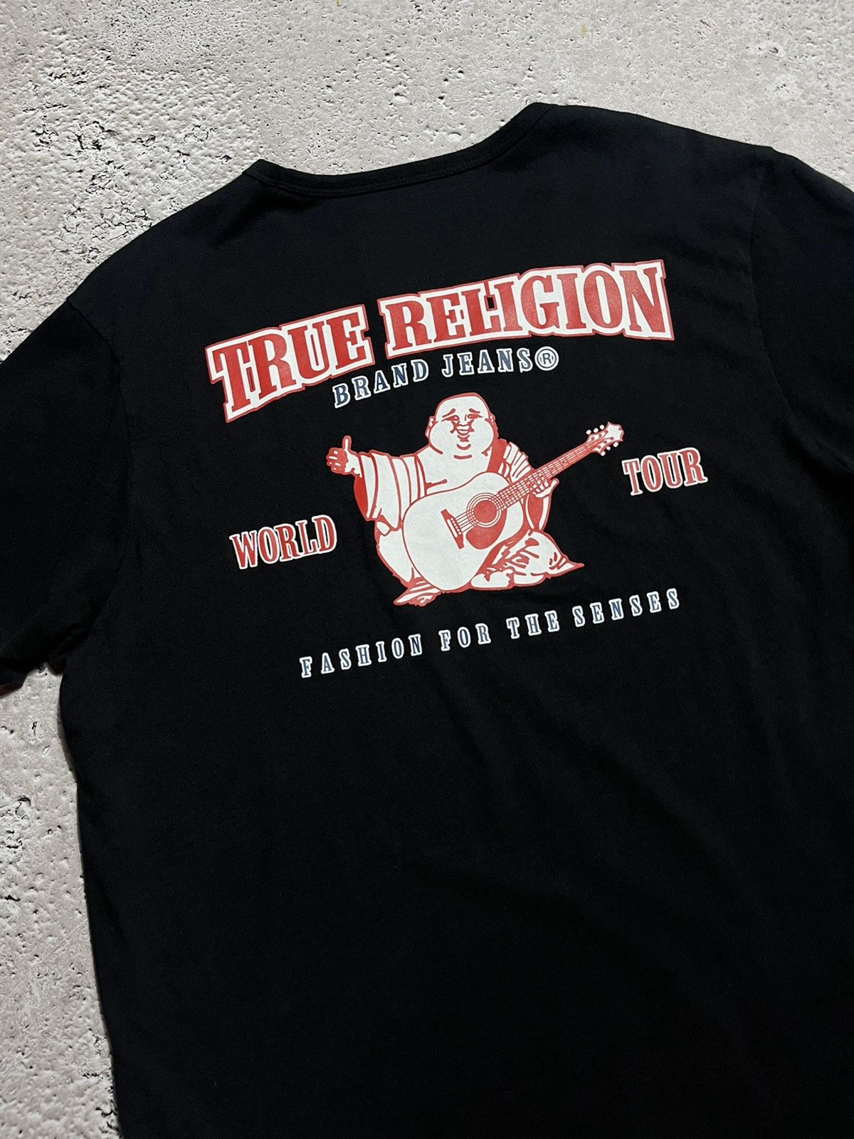 Other Y2K True Religion Big Logo faded T Shirt Tee Size US XL / EU 56 / 4 - 3 Thumbnail