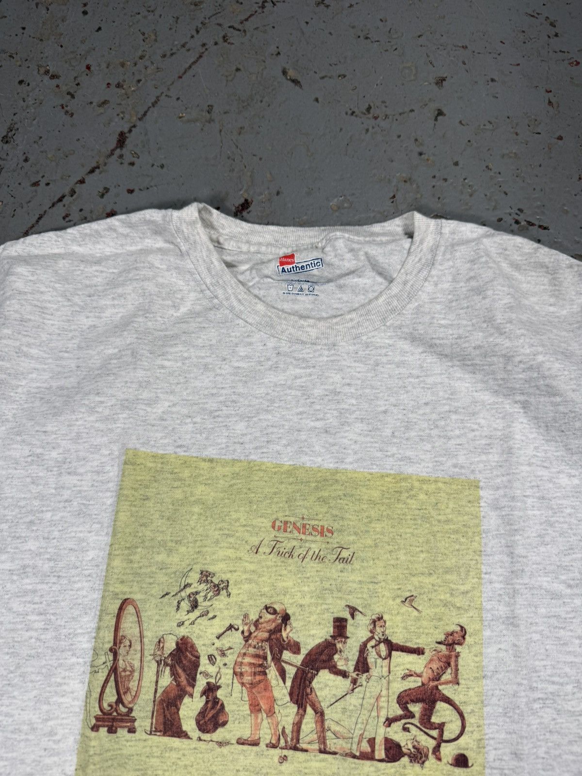 Other Vintage Genesis Trick Of The Tail Tour Band Tee Size US L / EU 52-54 / 3 - 3 Thumbnail