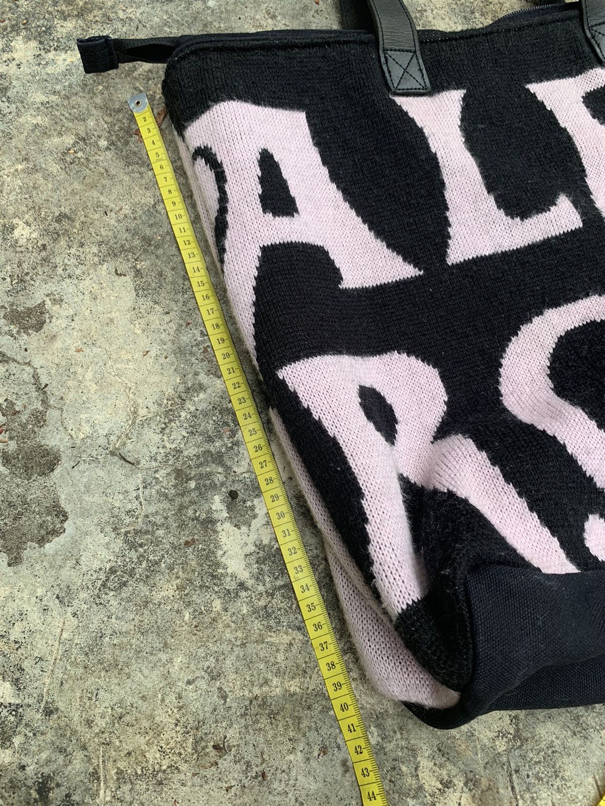 If Six Was Nine × Japanese Brand × Vintage Vintage Alba Rosa Japan Black Pink Tote Bag Size ONE SIZE - 10 Thumbnail