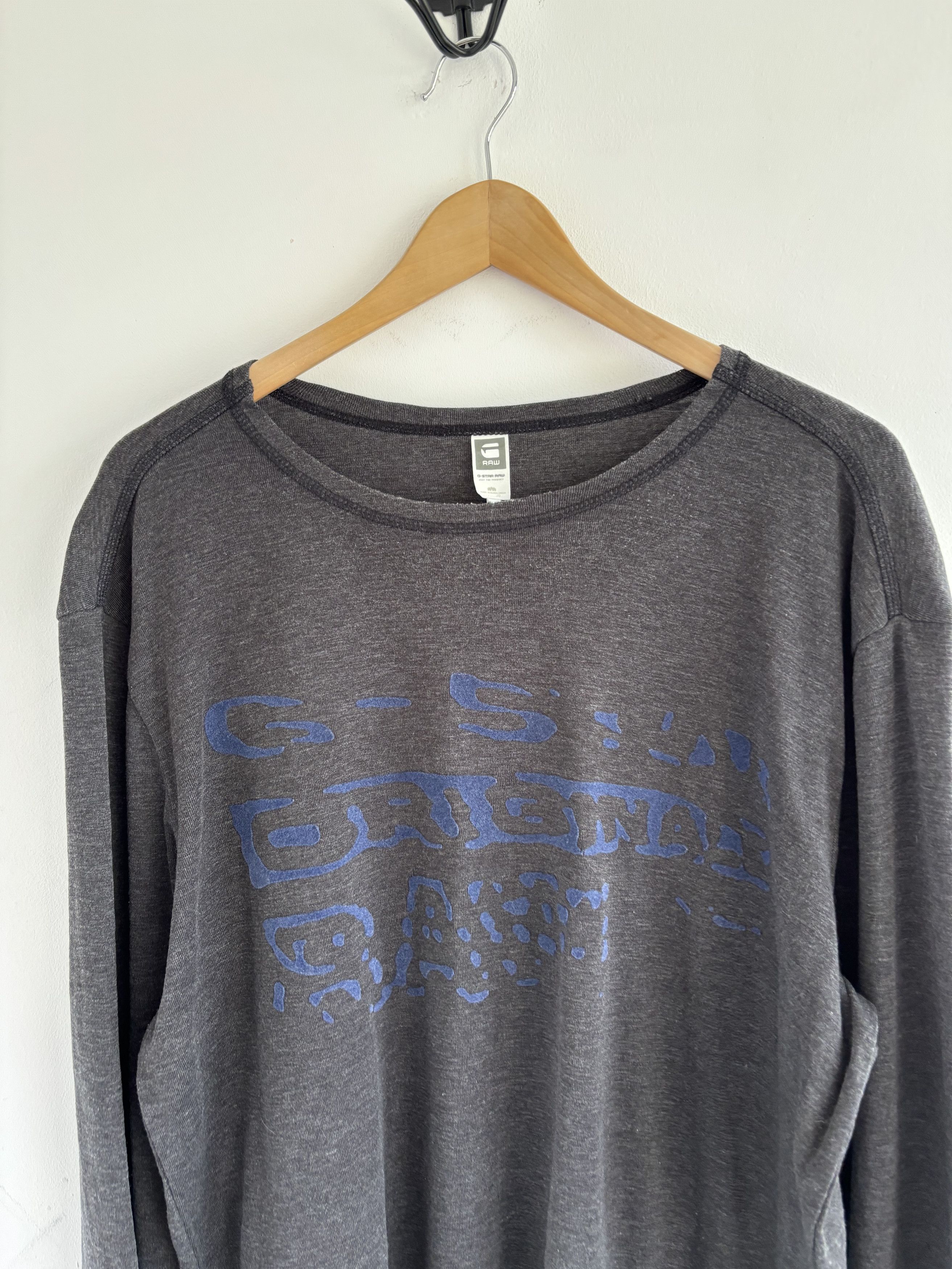 G-Star Vintage Y2K G Star Longsleeve Size US XL / EU 56 / 4 - 2 Thumbnail
