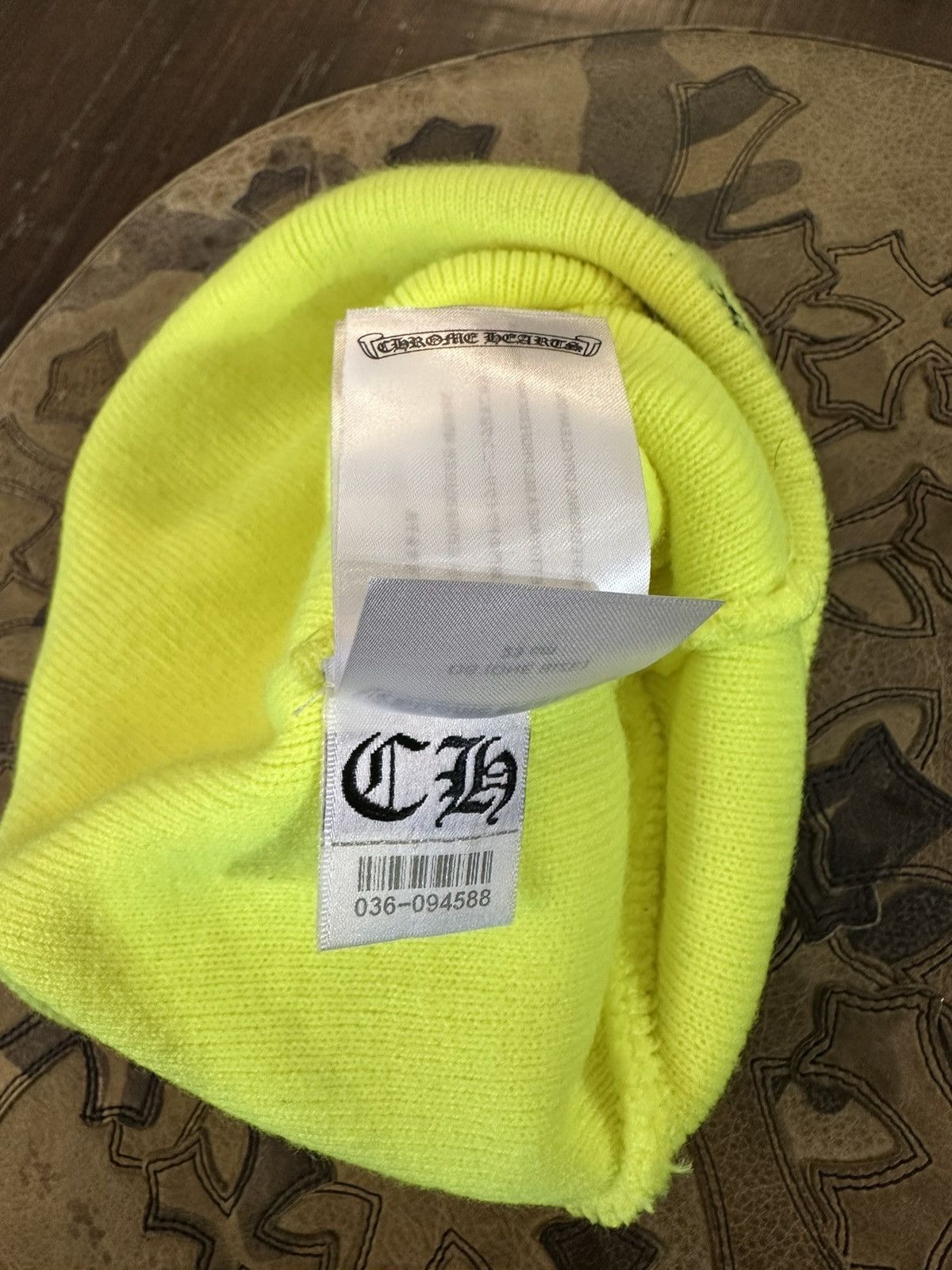 Chrome Hearts CHROME HEARTS EMBROIDERED BEANIE Size ONE SIZE - 7 Thumbnail
